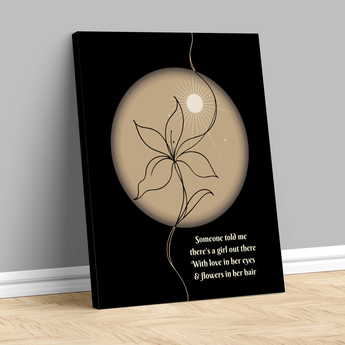 Song Lyrics Music Art Print - Going to California by Led Zeppelin