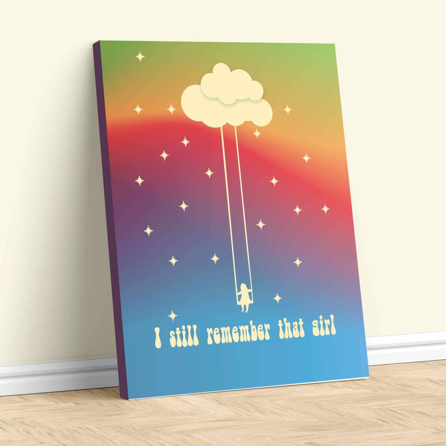 She Used to Be Mine by Sara Bareilles - Song Lyric Art Print Song Lyrics Art Song Lyrics Art 11x14 Canvas Wrap