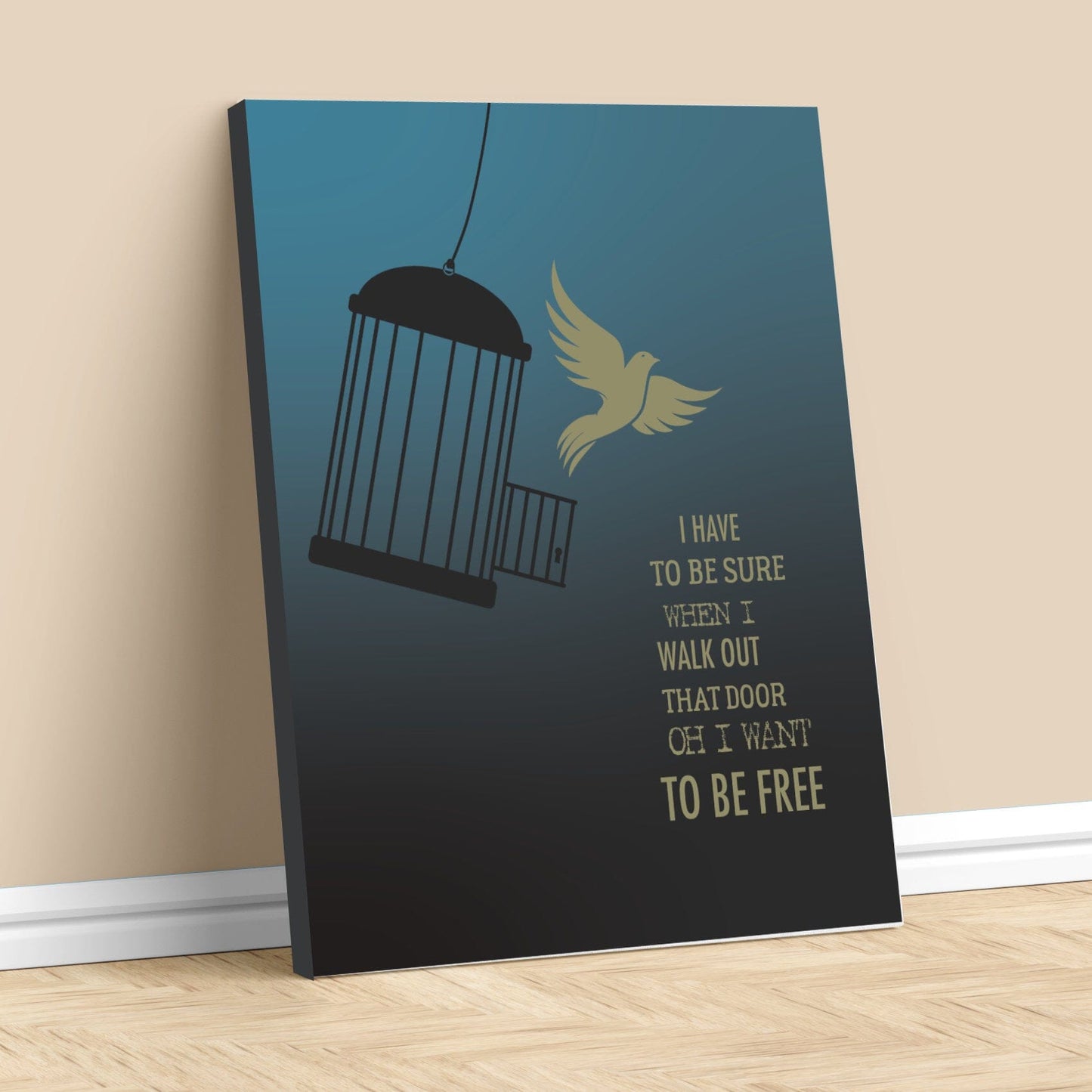 I Want to Break Free by Queen - Lyric Inspired Wall Art Rock Music Print Song Lyrics Art Song Lyrics Art