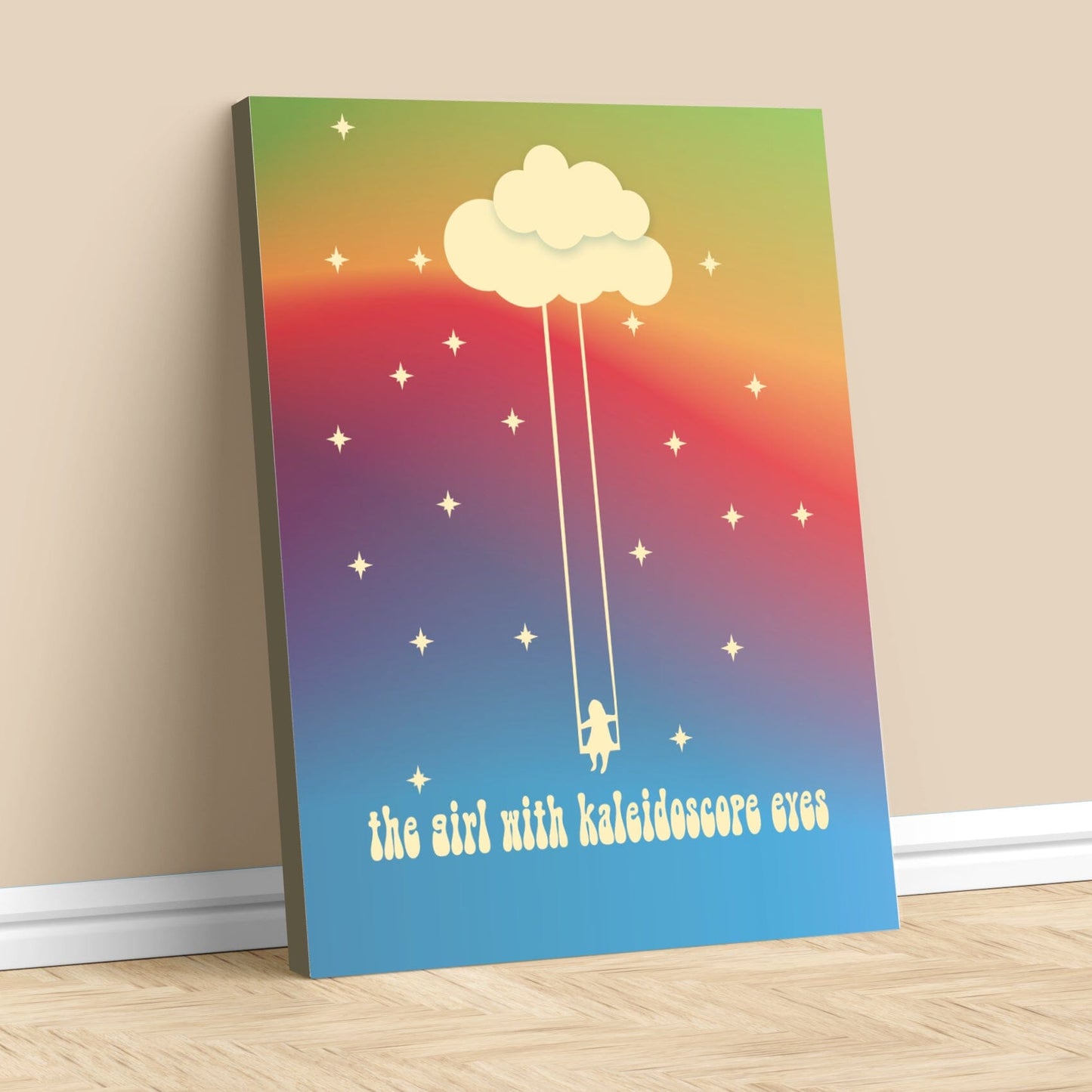 Lucy in the Sky with Diamonds by Beatles - Song Lyric Art Song Lyrics Art Song Lyrics Art