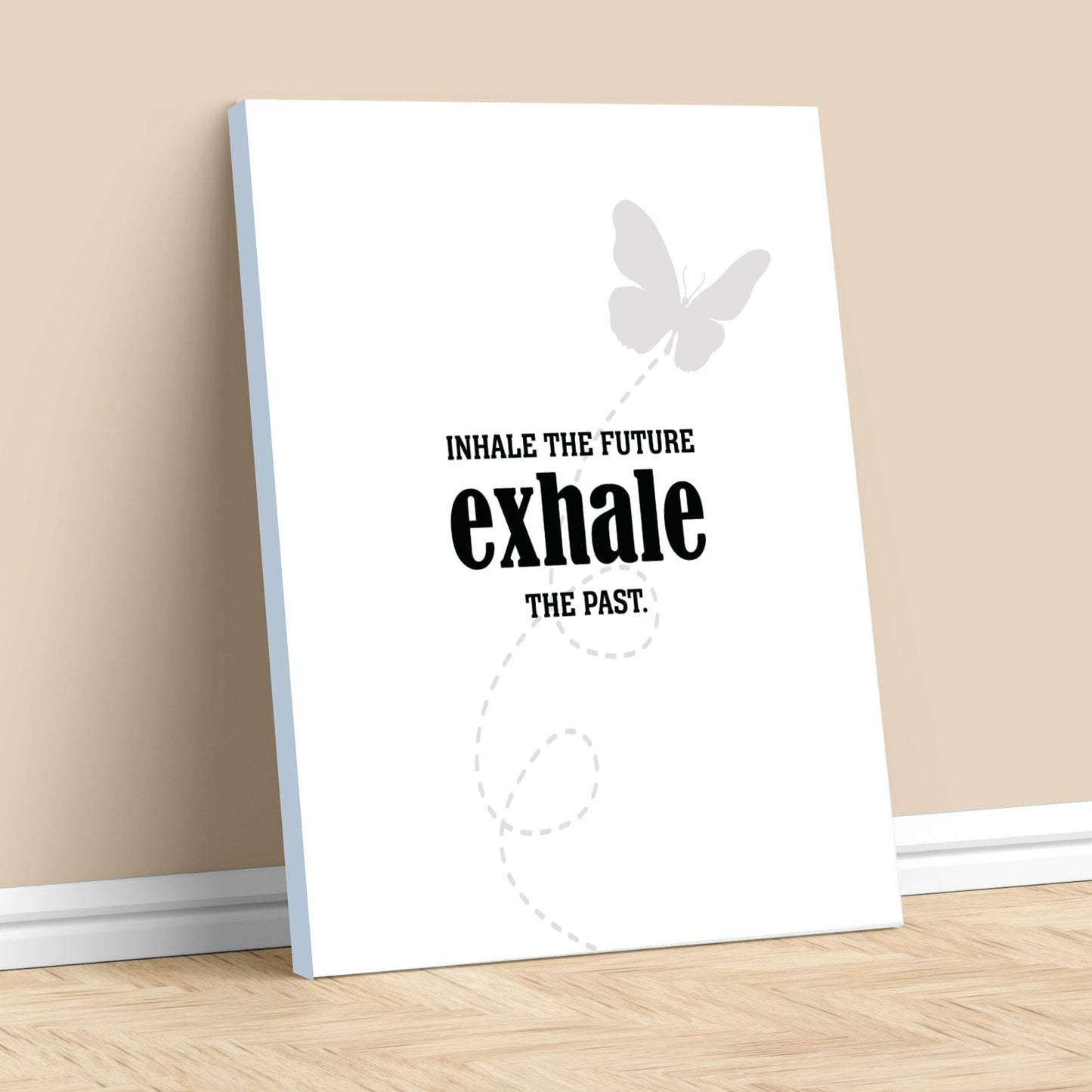 Inhale the Future, Exhale the Past - Wise and Witty Art Wise and Wiseass Quotes Song Lyrics Art