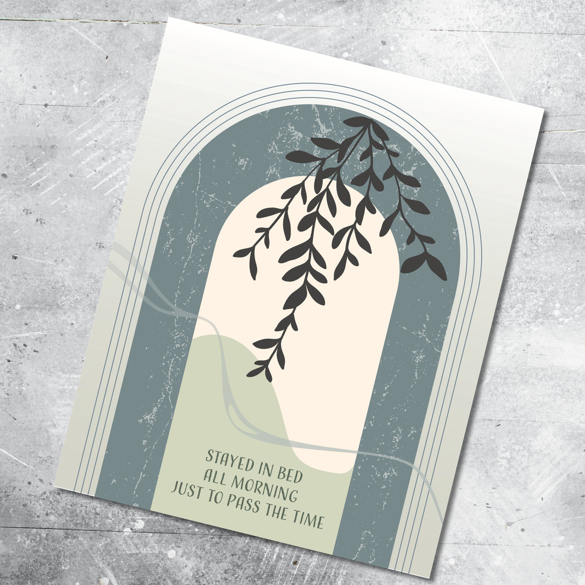 It's Too Late by Carole King - Vintage Rock Lyric Inspired Art Print