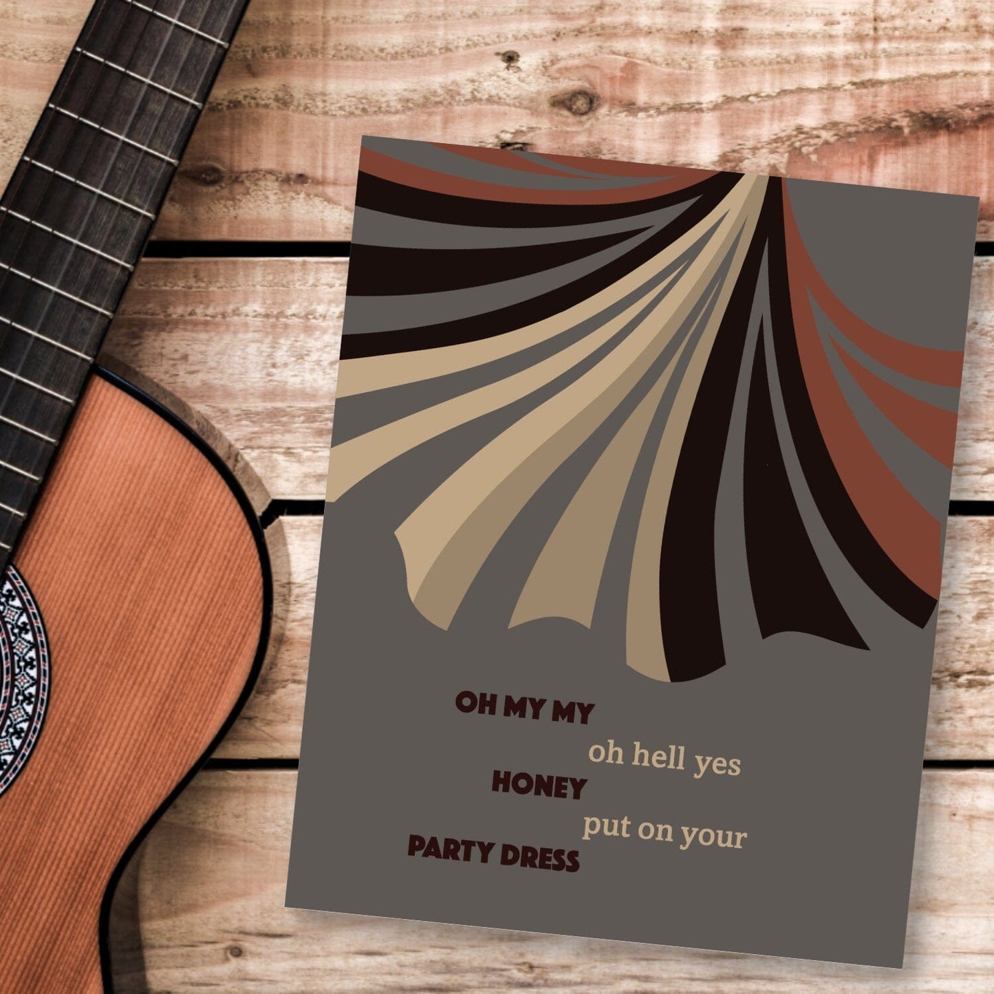 Mary Jane's Last Dance by Tom Petty - Song Lyric Wall Print Song Lyrics Art Song Lyrics Art 8x10 Unframed Print