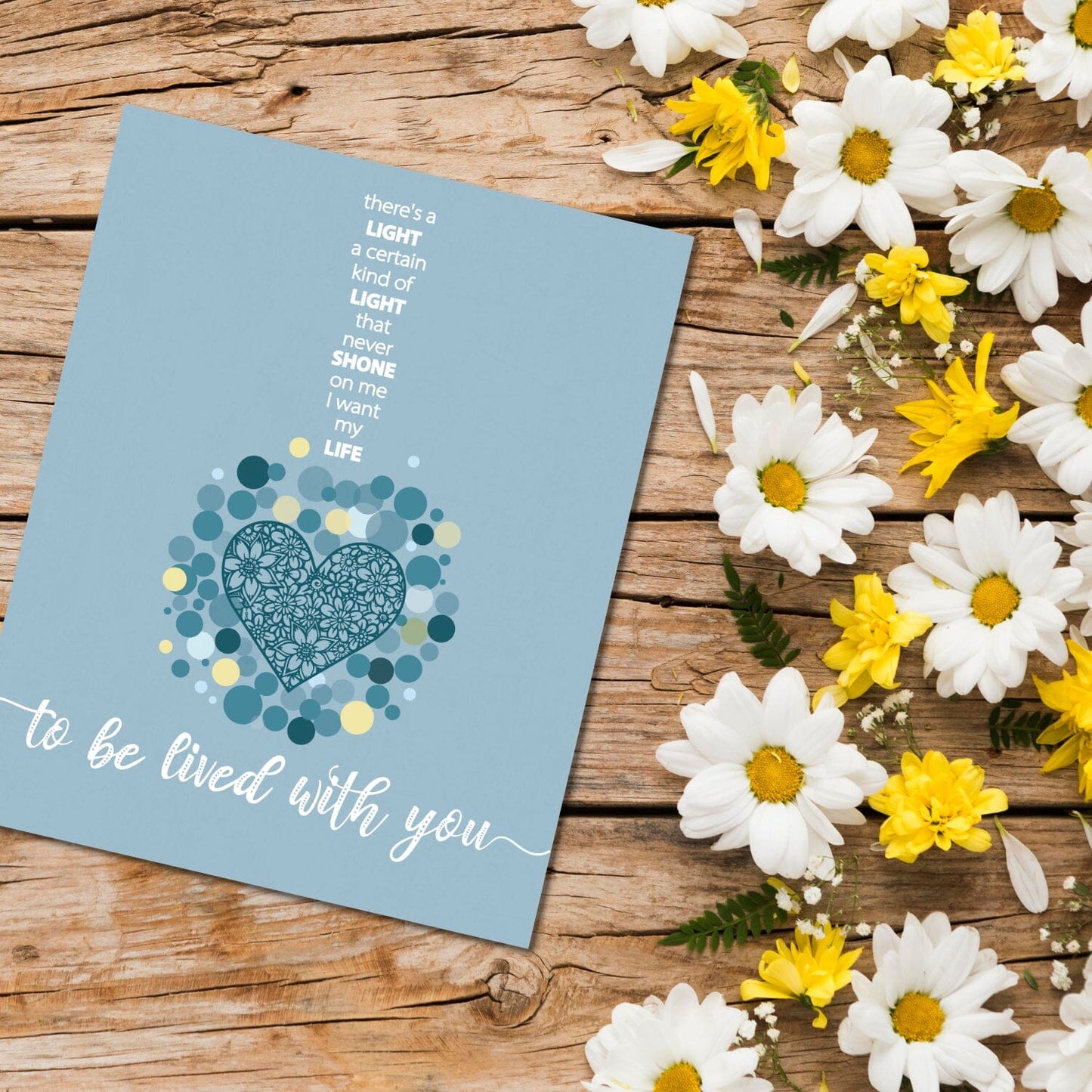 To Love Somebody by the Bee Gees - 60s Song Lyric Art Print Song Lyrics Art Song Lyrics Art 8x10 Unframed Print