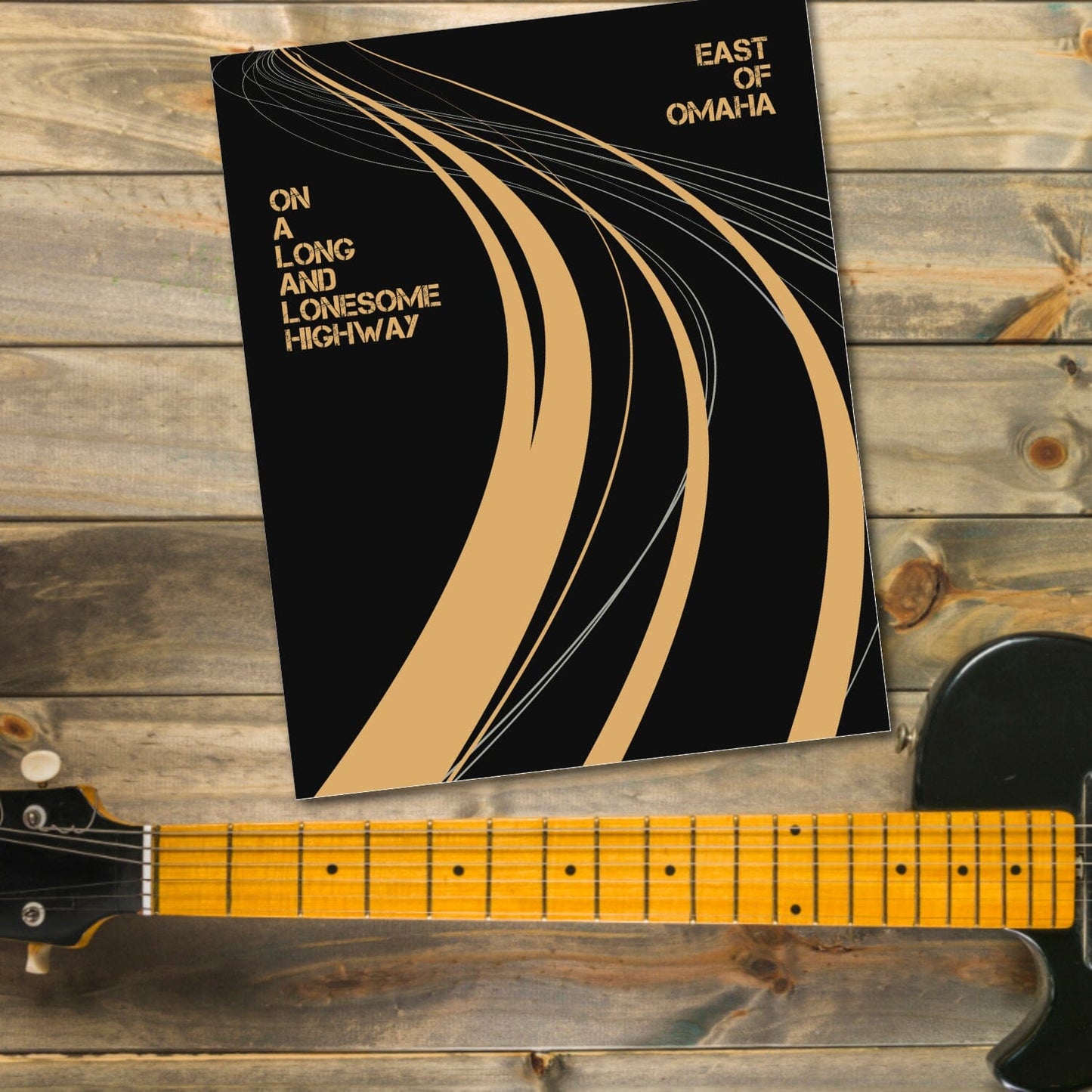 Turn the Page by Bob Seger - Song Lyrics Music Wall Art Song Lyrics Art Song Lyrics Art 8x10 Unframed Print