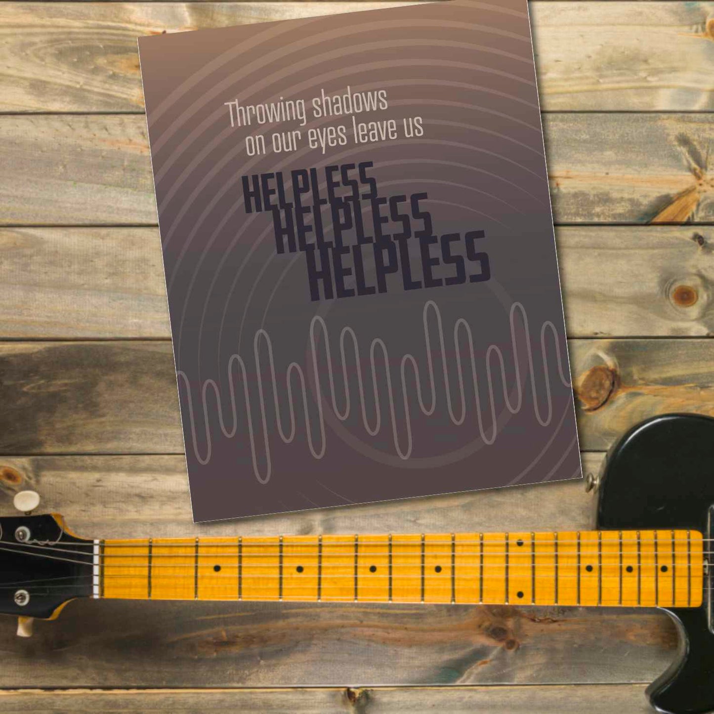 Helpless by Neil Young - Music Gift Song Lyric Wall Decor Song Lyrics Art Song Lyrics Art 8x10 Print Only