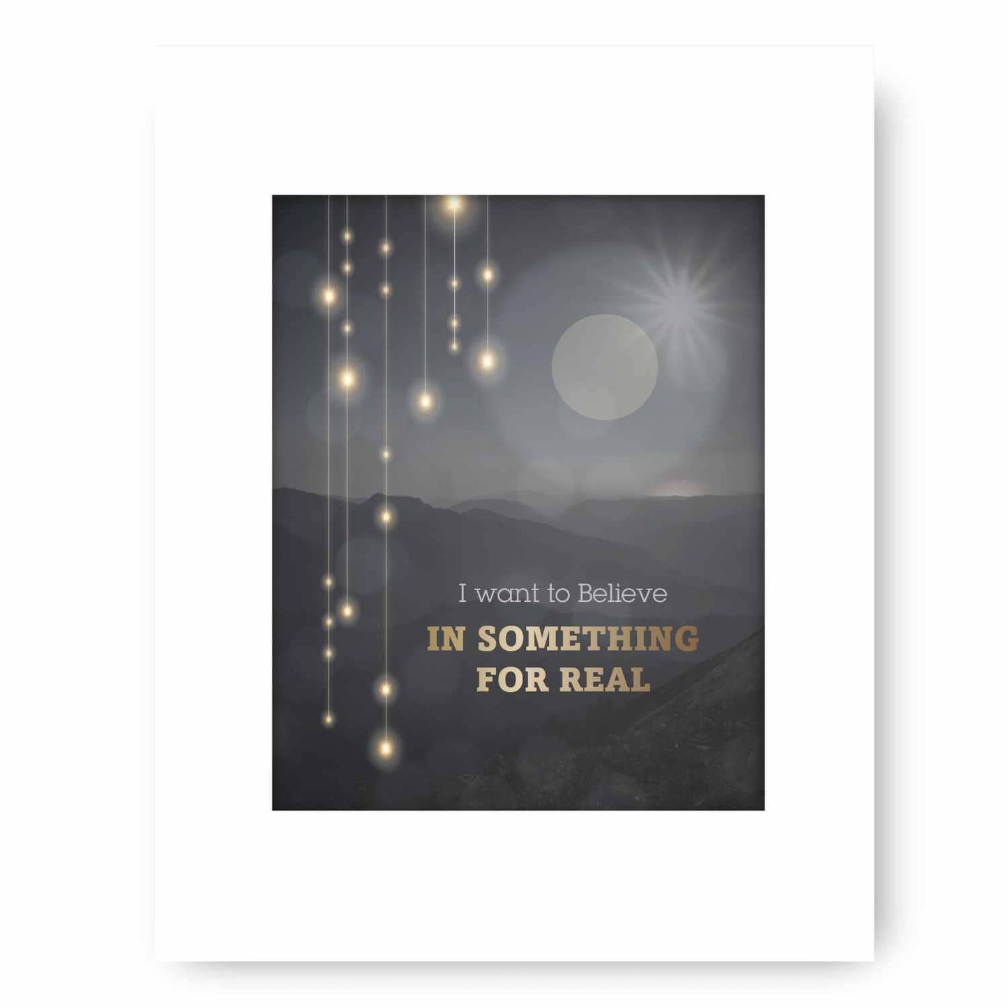 I Want to Believe by Sass Jordan - 80s Music Lyric Art Print Song Lyrics Art Song Lyrics Art 8x10 White Matted Print