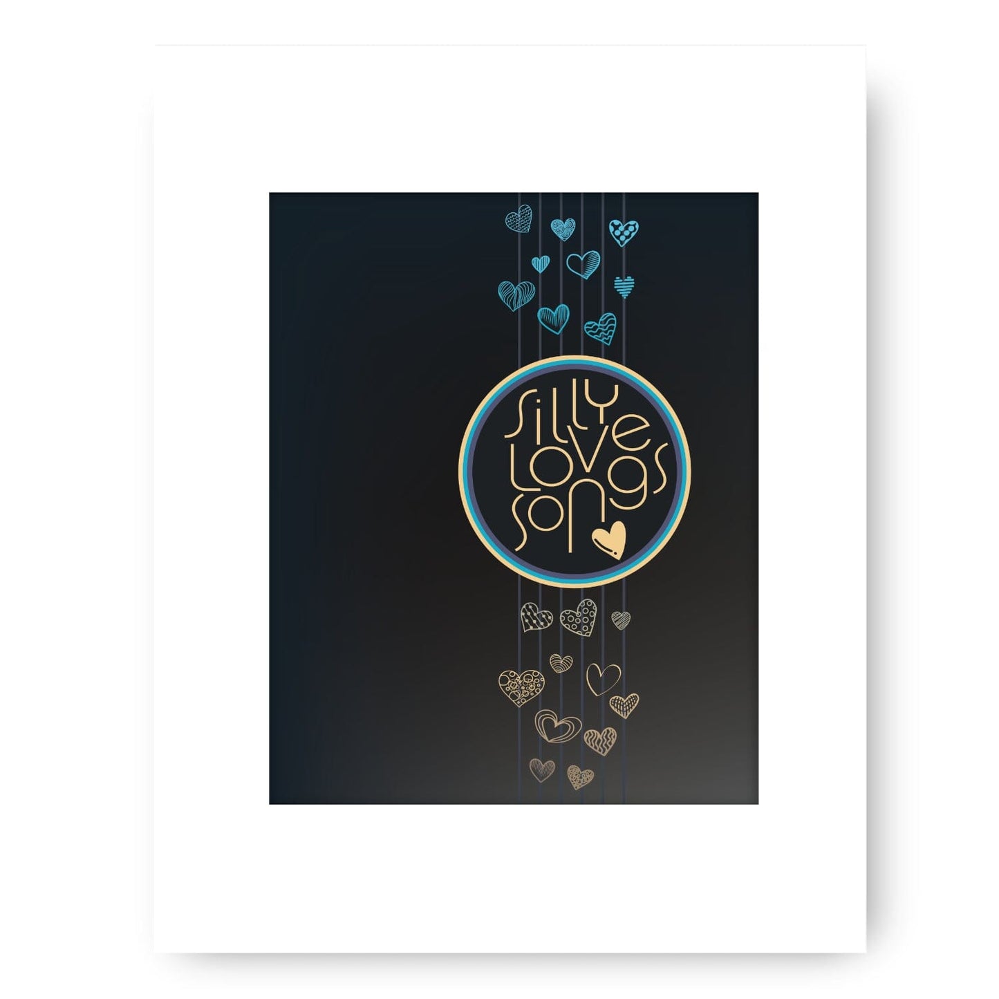 Silly Love Songs by Paul McCartney - Song Quote Lyric Art Song Lyrics Art Song Lyrics Art 8x10 Unframed White Matted Print