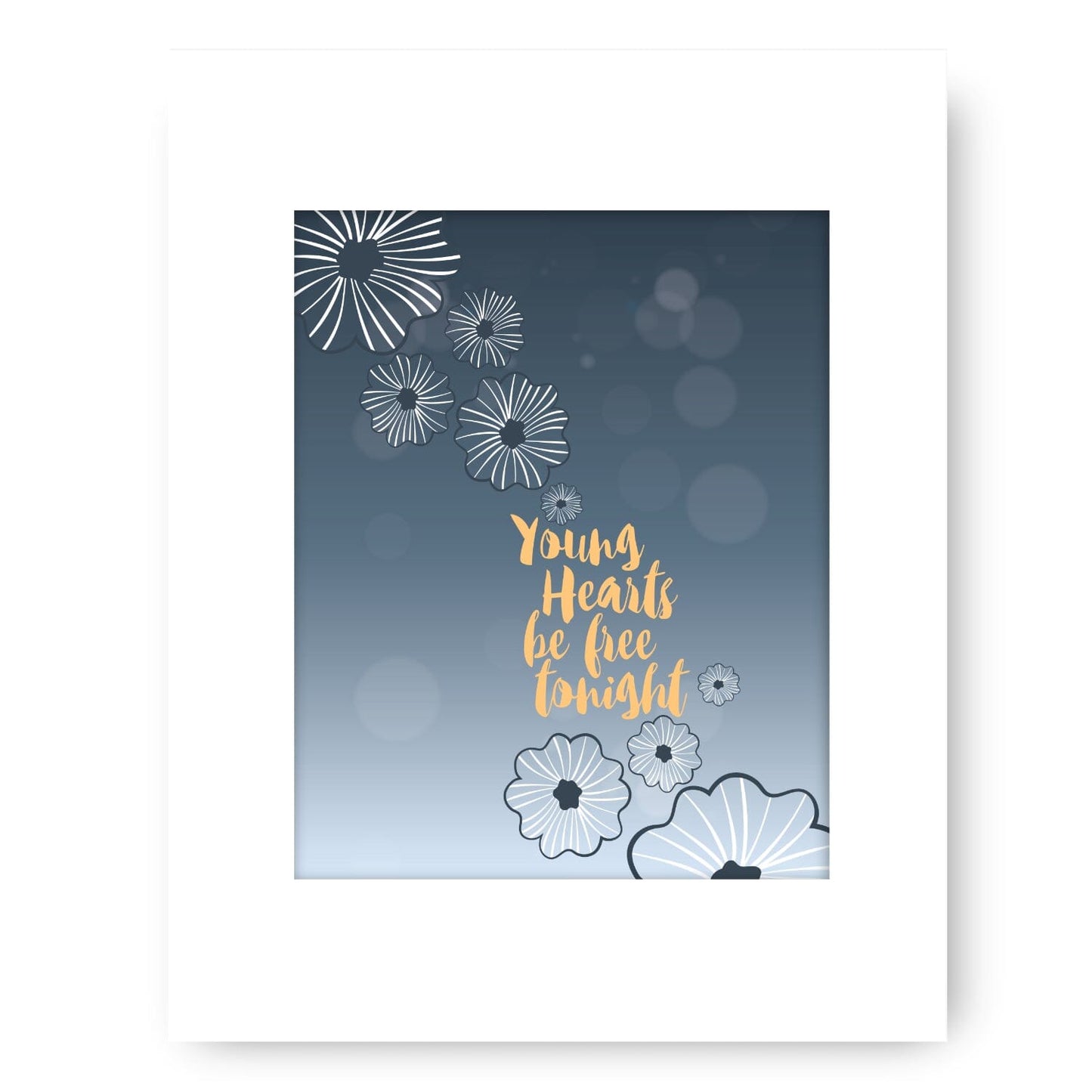 Young Turks by Rod Stewart - Print Song Lyric Music Art Song Lyrics Art Song Lyrics Art 8x10 White Matted Unframed Print