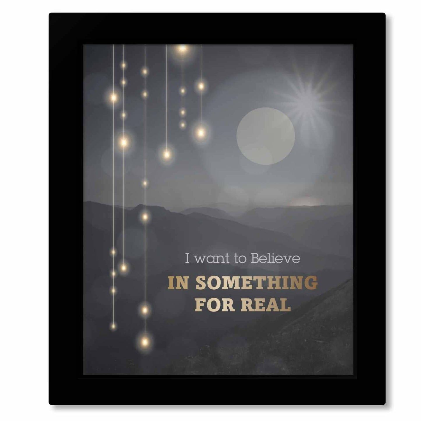 I Want to Believe by Sass Jordan - 80s Music Lyric Art Print Song Lyrics Art Song Lyrics Art 8x10 Framed Print without mat