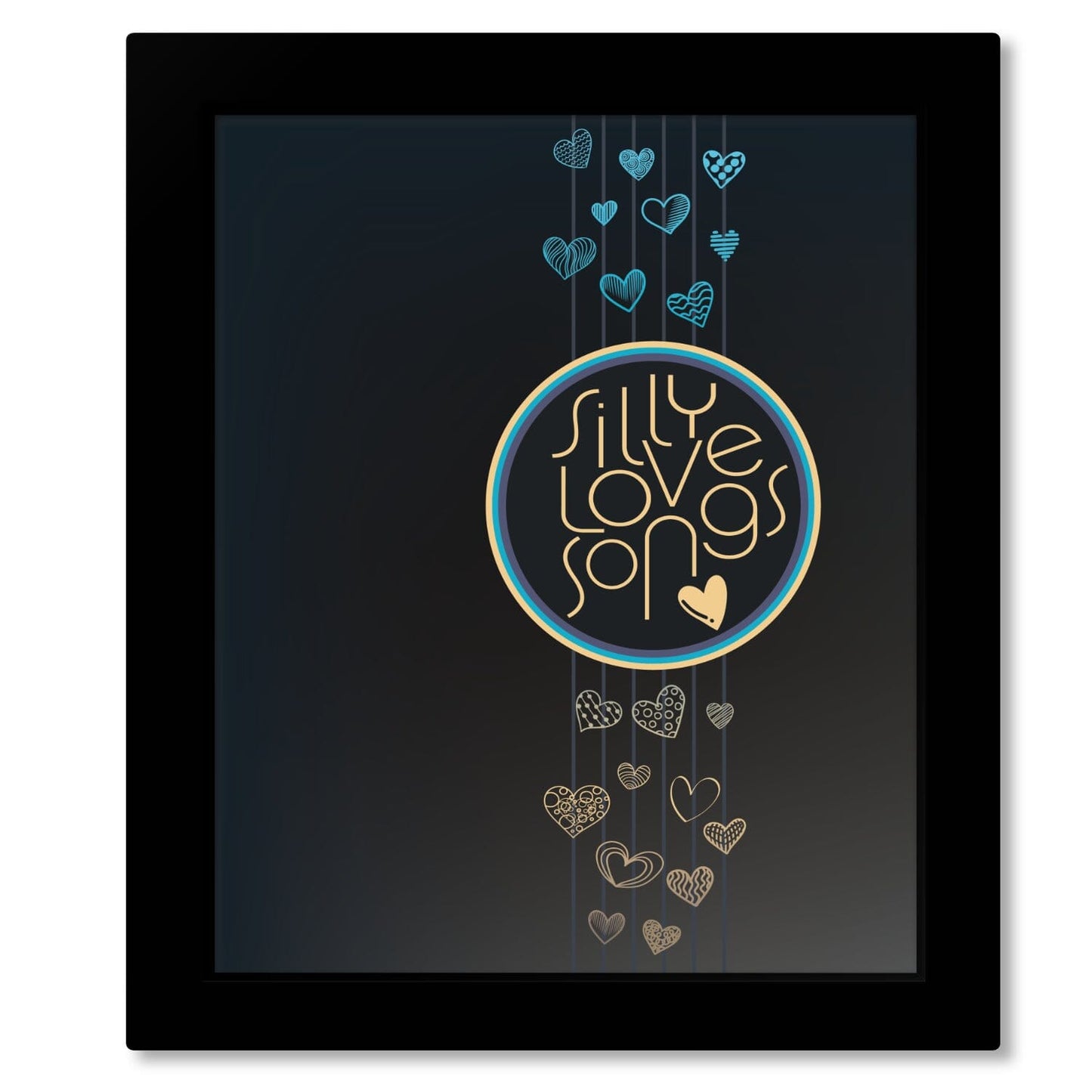 Silly Love Songs by Paul McCartney - Song Quote Lyric Art Song Lyrics Art Song Lyrics Art 8x10 Framed Print (without Mat)