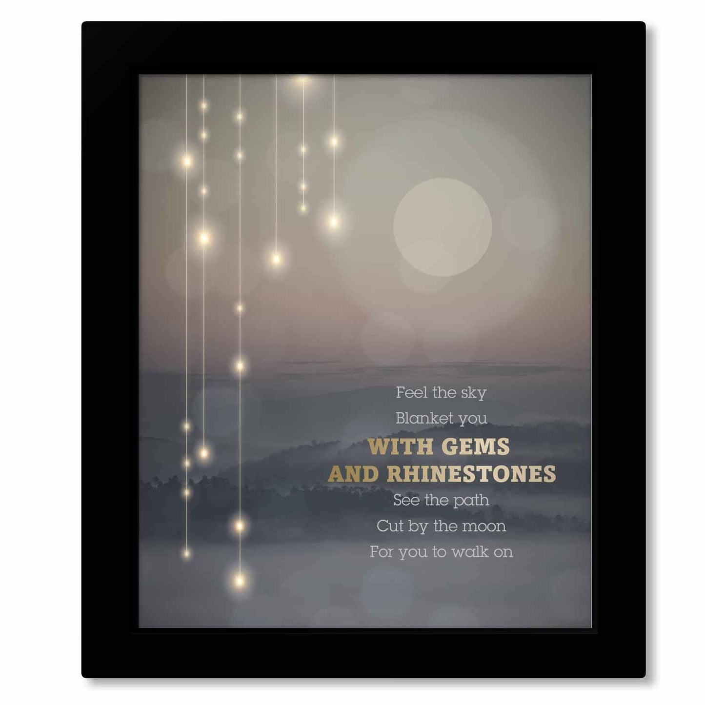 Unknown Thought by Pearl Jam - Song Lyric Art Memorabilia Song Lyrics Art Song Lyrics Art 8x10 Framed Print (without mat)