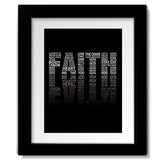 Faith by George Michael - 80s Song Lyric Art Poster Print
