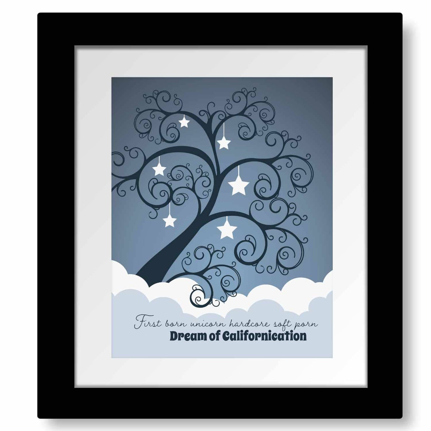 Californication by the Red Hot Chili Peppers - Pop Lyric Art Song Lyrics Art Song Lyrics Art 8x10 Matted and Framed Print