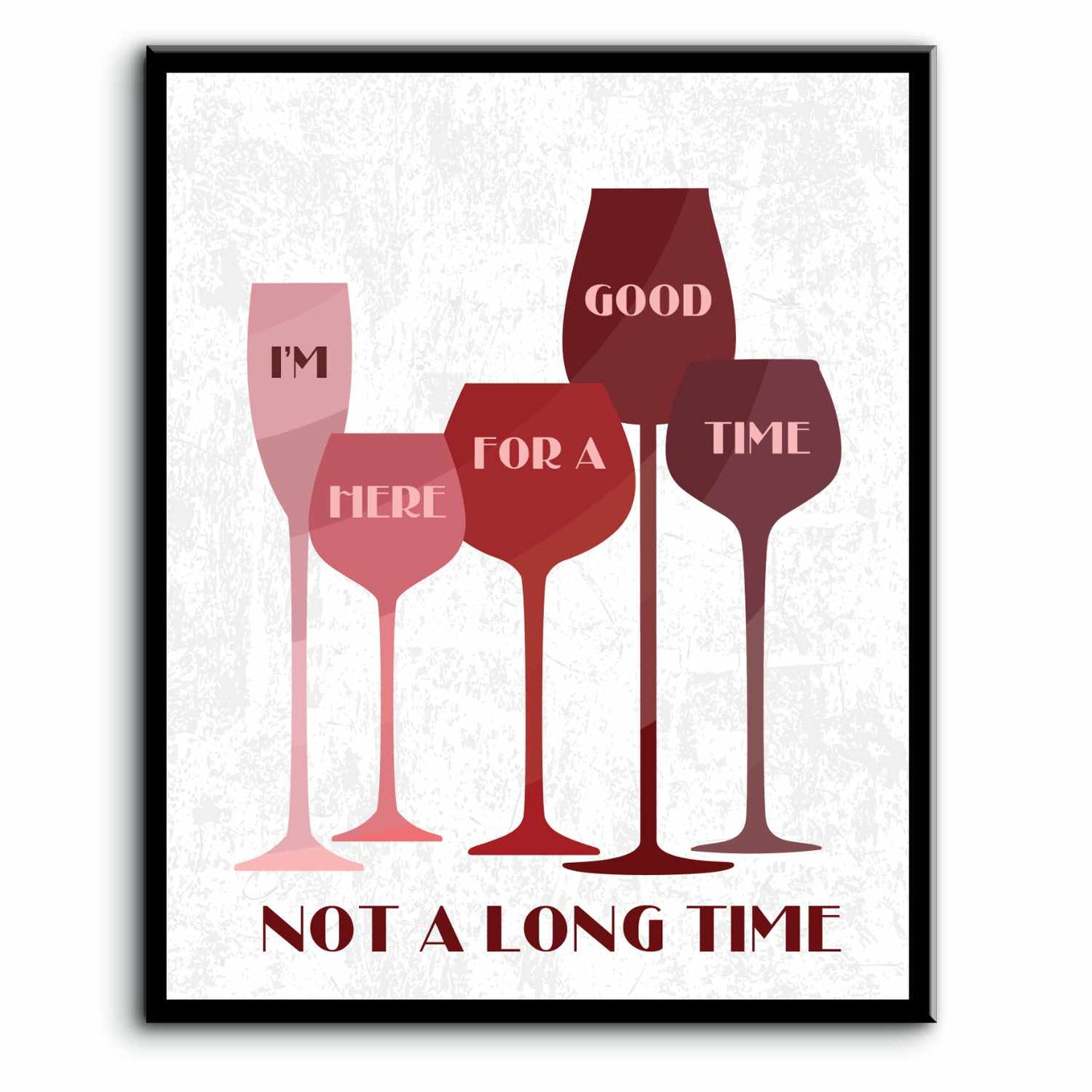 Here for a Good Time by Trooper - 70s Song Lyric Inspired Art Song Lyrics Art Song Lyrics Art 8x10 Plaque Mount