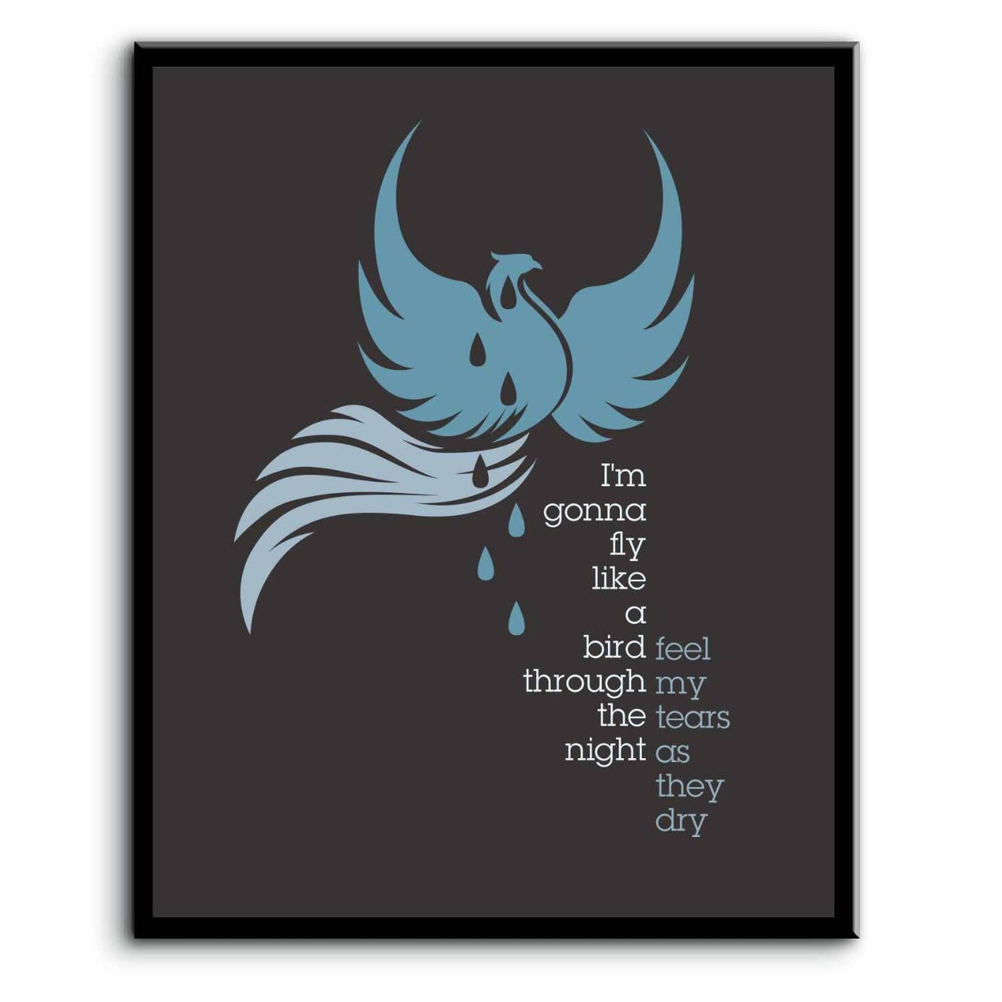Chandelier by Sia - Pop Music Song Lyric Wall Art Print Song Lyrics Art Song Lyrics Art 8x10 Plaque Mount