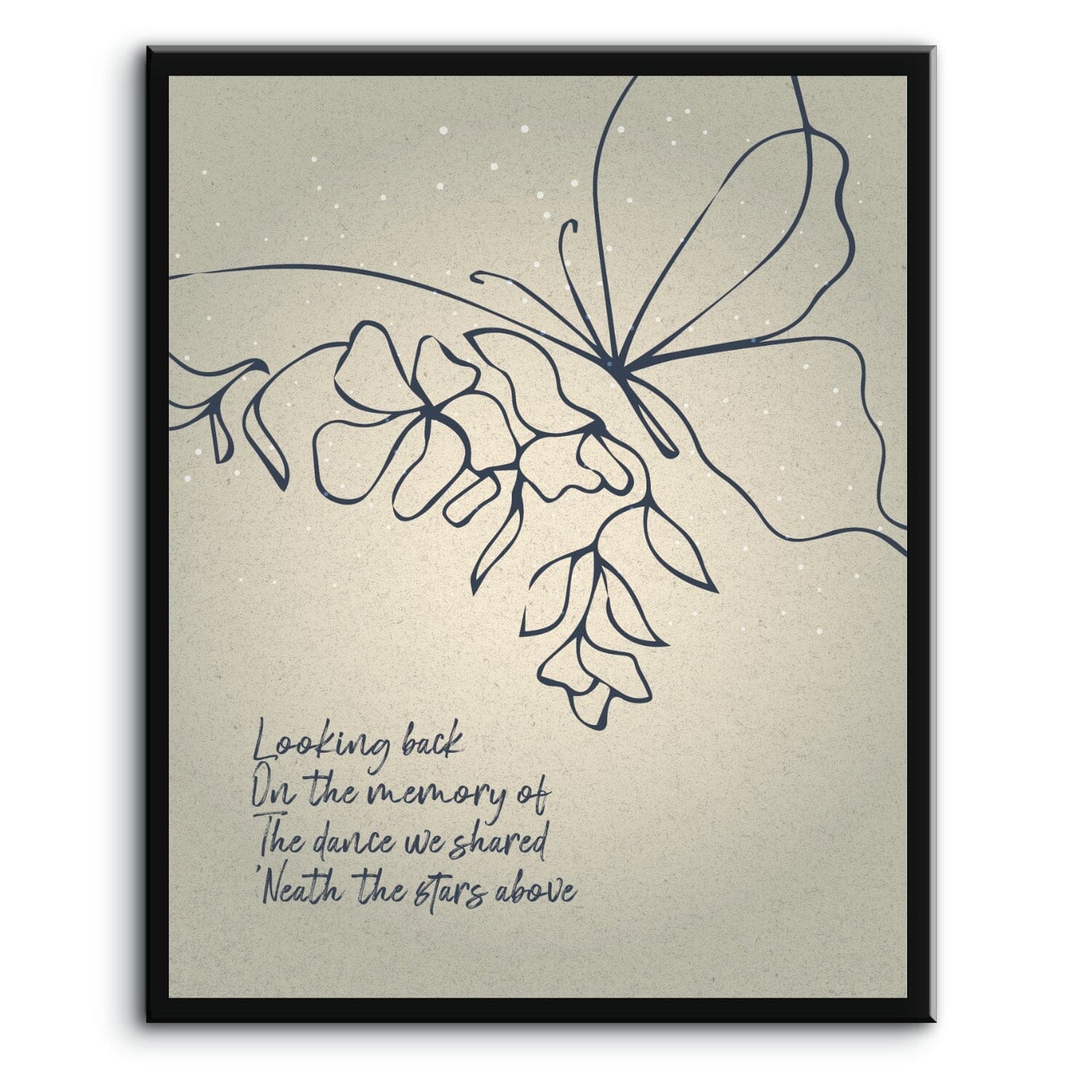 The Dance by Garth Brooks - Pop Country Love Song Song Lyrics Art Song Lyrics Art 11x14 Plaque Mount