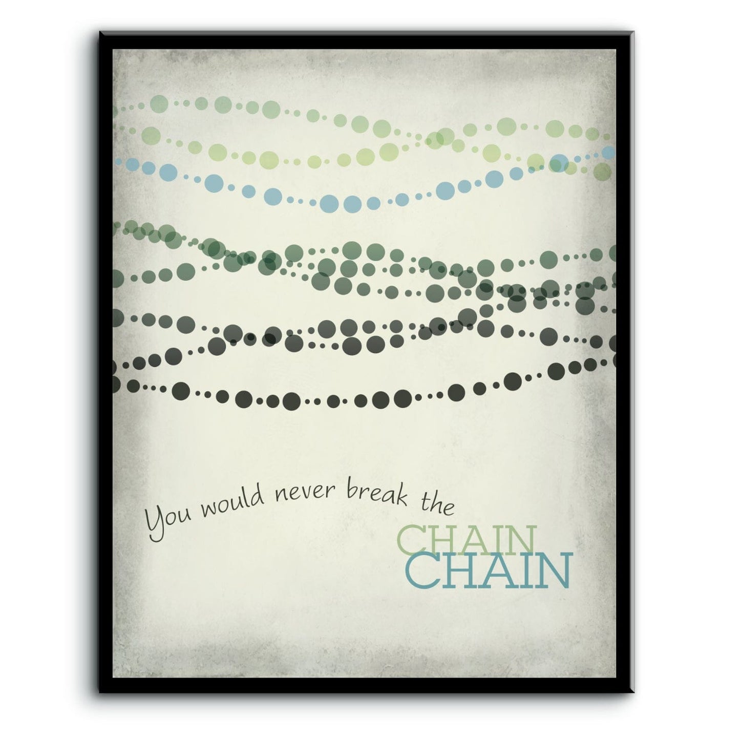 The Chain by Fleetwood Mac - Rock Music Song Lyric Print Song Lyrics Art Song Lyrics Art 8x10 Plaque Mount