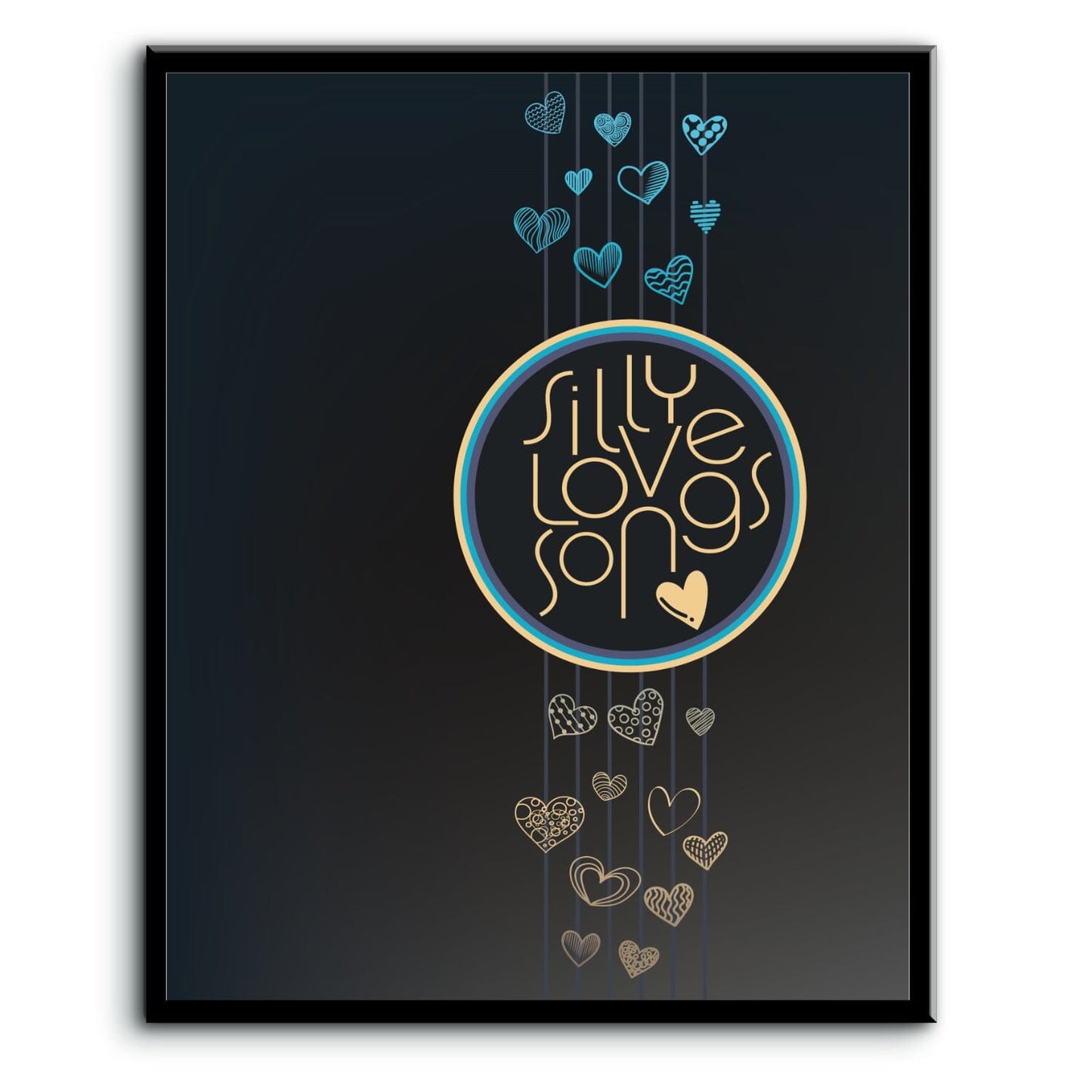 Silly Love Songs by Paul McCartney - Song Quote Lyric Art Song Lyrics Art Song Lyrics Art 8x10 Plaque Mount