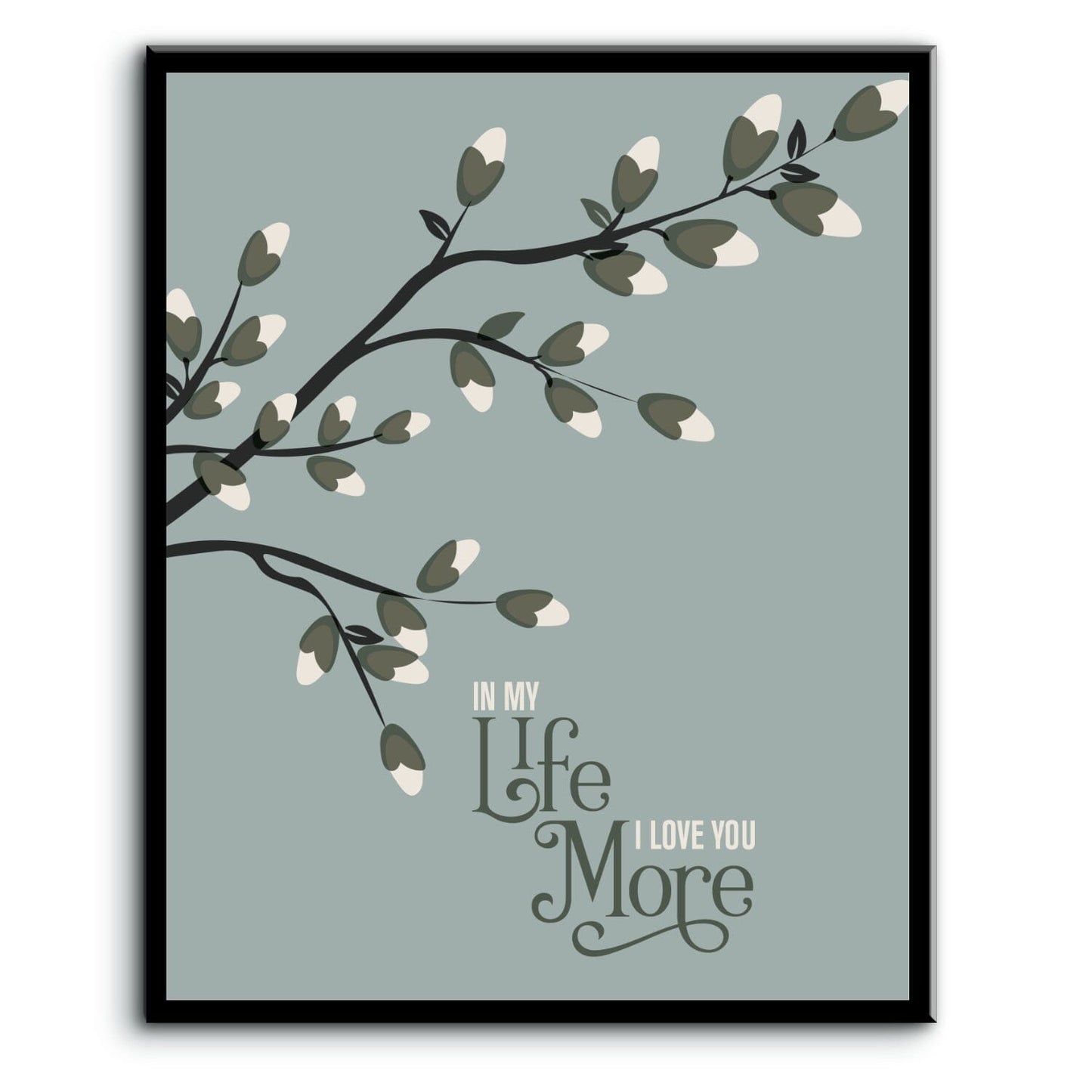 In My Life by the Beatles - Music Print Song Lyric Art Song Lyrics Art Song Lyrics Art 8x10 Plaque Mount