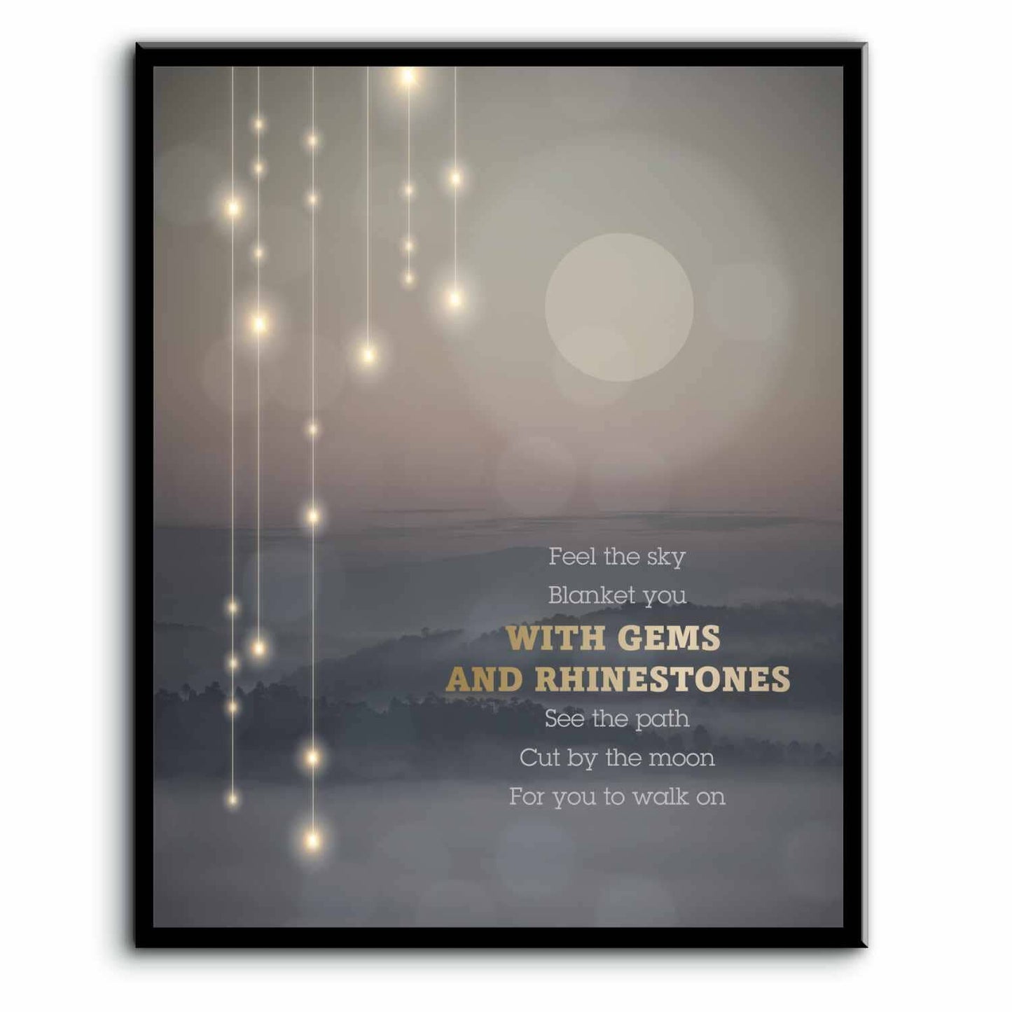 Unknown Thought by Pearl Jam - Song Lyric Art Memorabilia Song Lyrics Art Song Lyrics Art 8x10 Plaque Mount