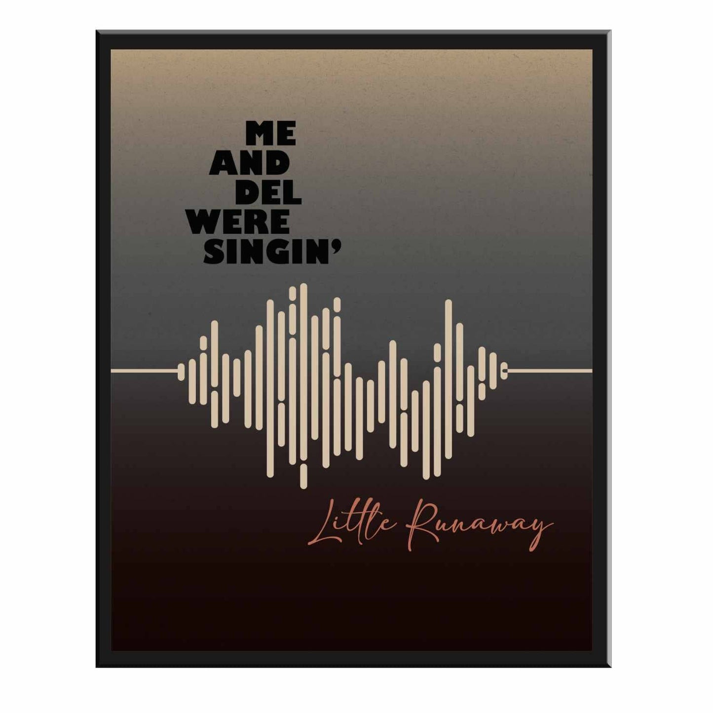 Running Down a Dream by Tom Petty - Rock Song Lyric Art Song Lyrics Art Song Lyrics Art 8x10 Plaque Mount