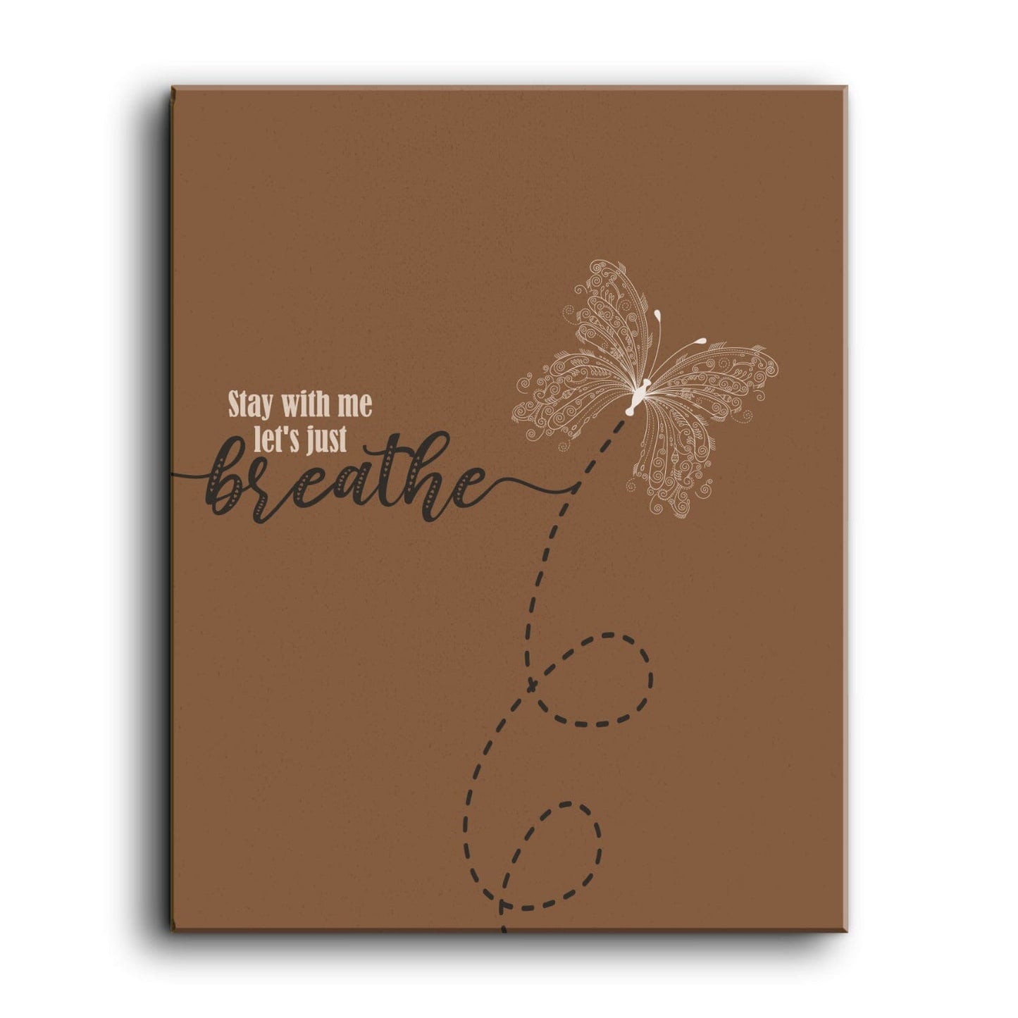 Just Breathe by the Pearl Jam - Song Lyric Wall Art Prints Song Lyrics Art Song Lyrics Art 11x14 Canvas Wrap