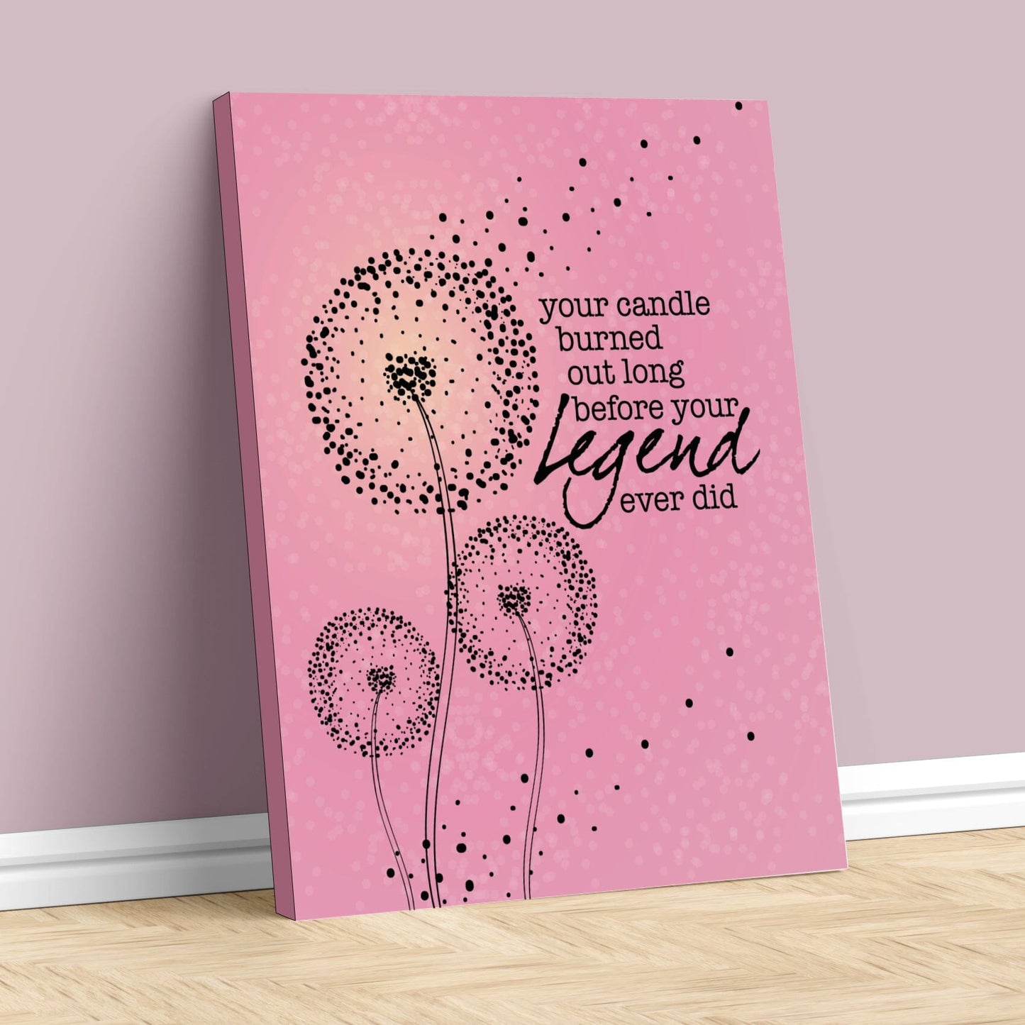 Candle in the Wind by Elton John - Lyric Music Wall Art Song Lyrics Art Song Lyrics Art 11x14 Canvas Wrap
