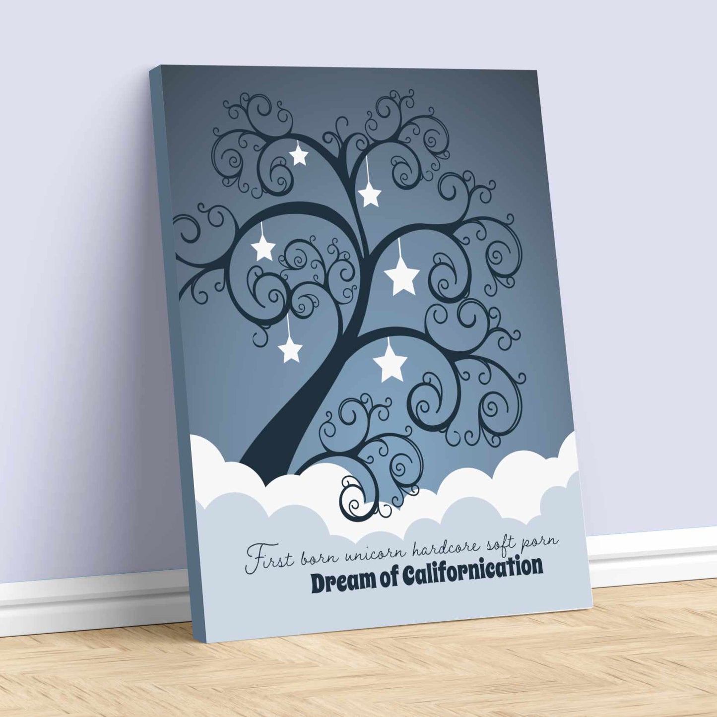 Californication by the Red Hot Chili Peppers - Pop Lyric Art Song Lyrics Art Song Lyrics Art 11x14 Canvas Wrap