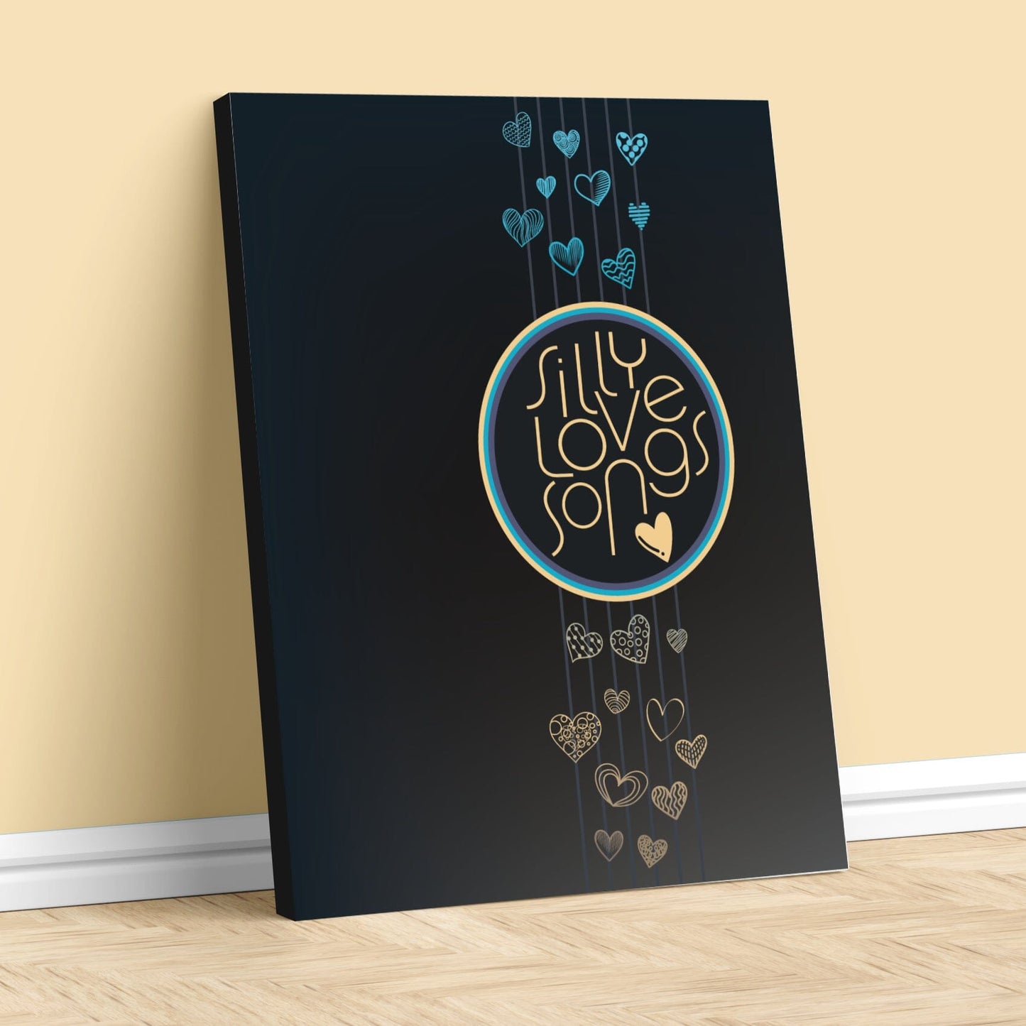 Silly Love Songs by Paul McCartney - Song Quote Lyric Art Song Lyrics Art Song Lyrics Art 11x14 Canvas Wrap