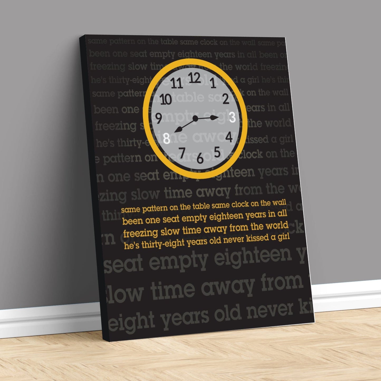 38 Years Old by Tragically Hip - Rock Music Lyric Art Print Song Lyrics Art Song Lyrics Art