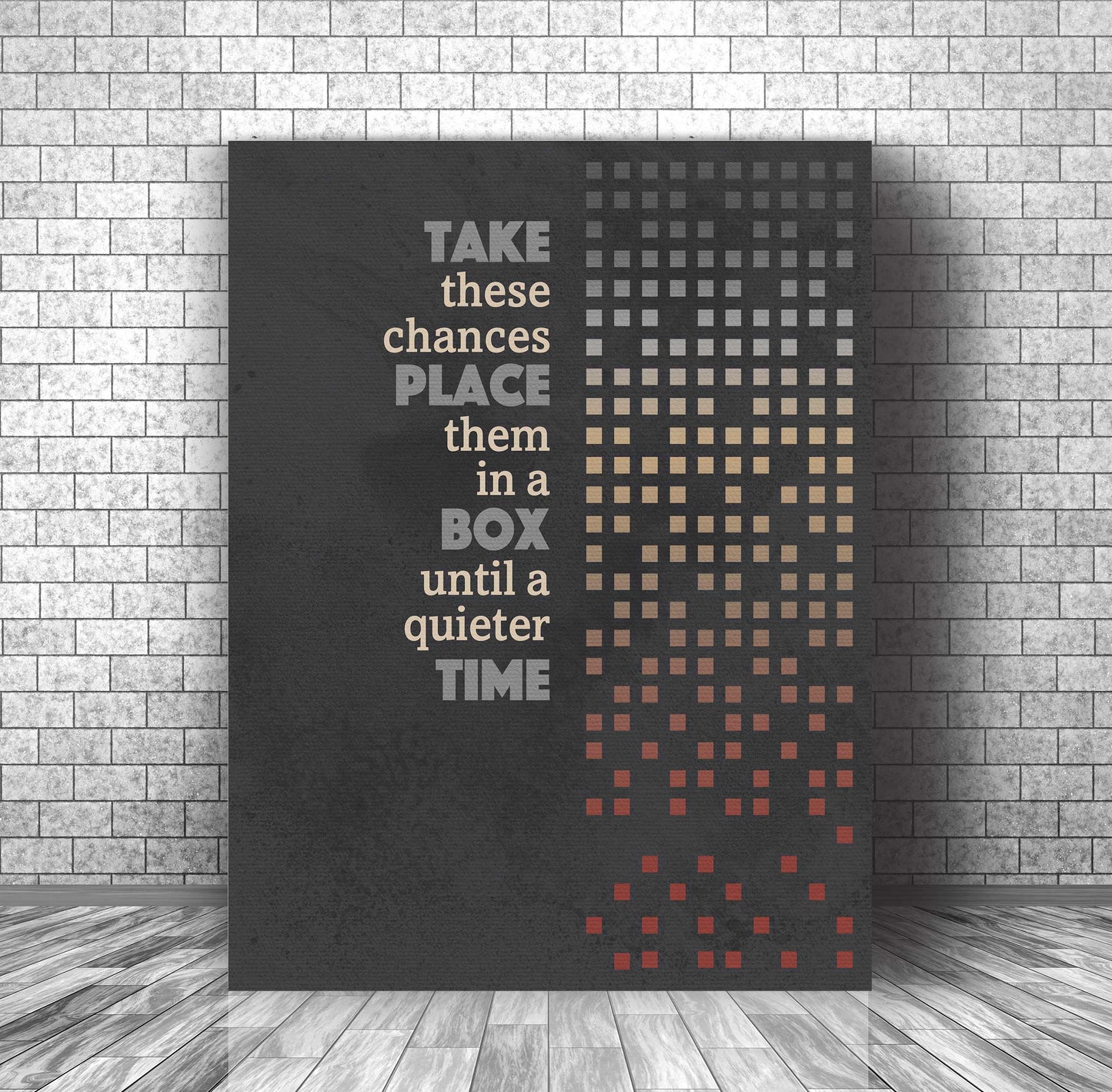Ants Marching by Dave Matthews Band - Song Lyric Art Print Song Lyrics Art Song Lyrics Art 11x14 Canvas Wrap