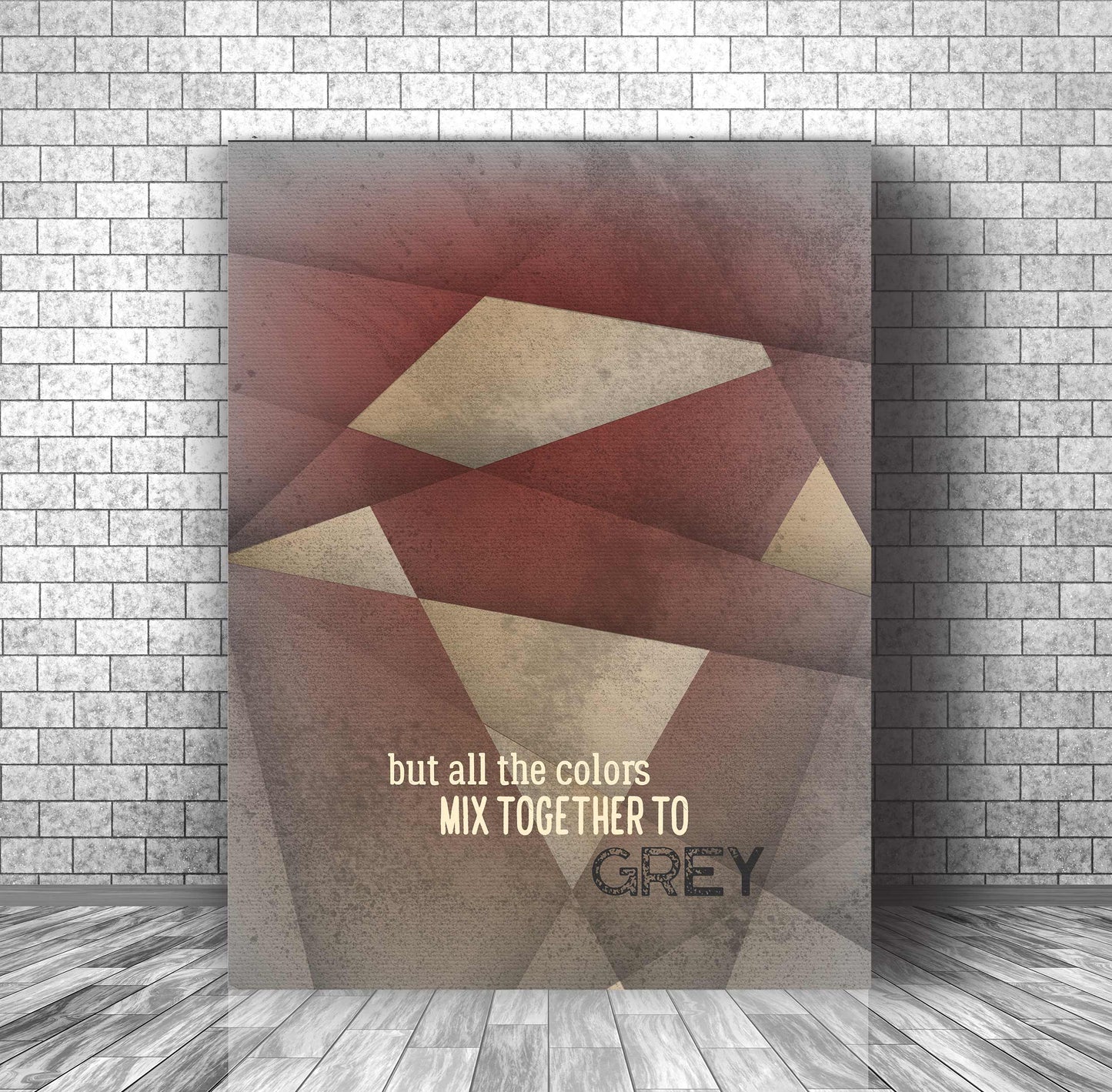 Grey Street by Dave Matthews Band - Print Lyric Song Art Song Lyrics Art Song Lyrics Art 11x14 Canvas Wrap