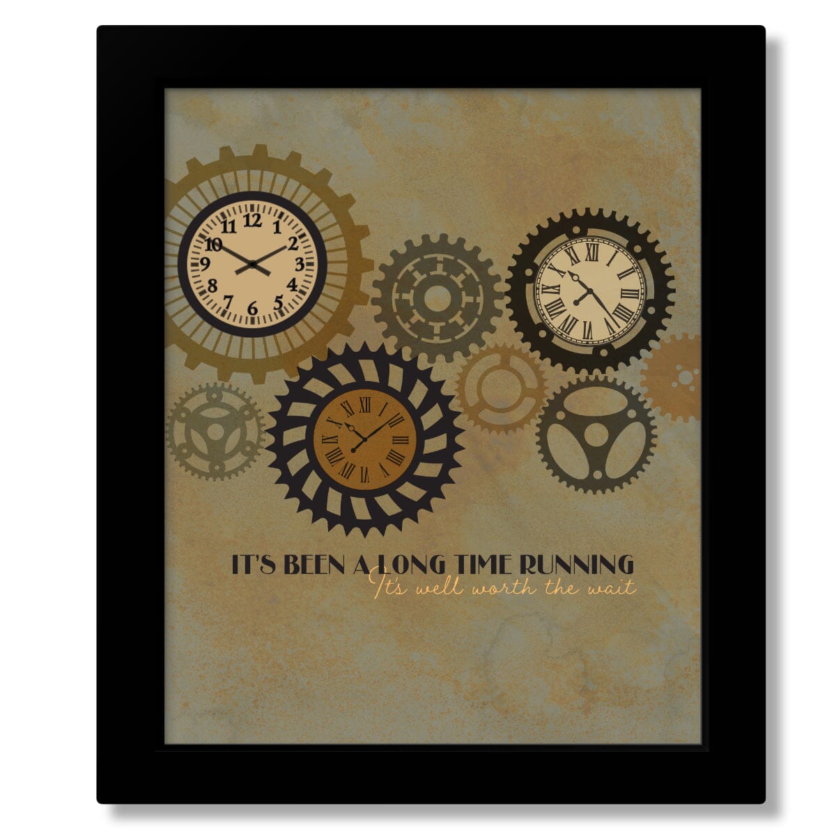 Long Time Running by the Tragically Hip - Song Lyric Print Song Lyrics Art Song Lyrics Art 8x10 Framed Print (without mat)