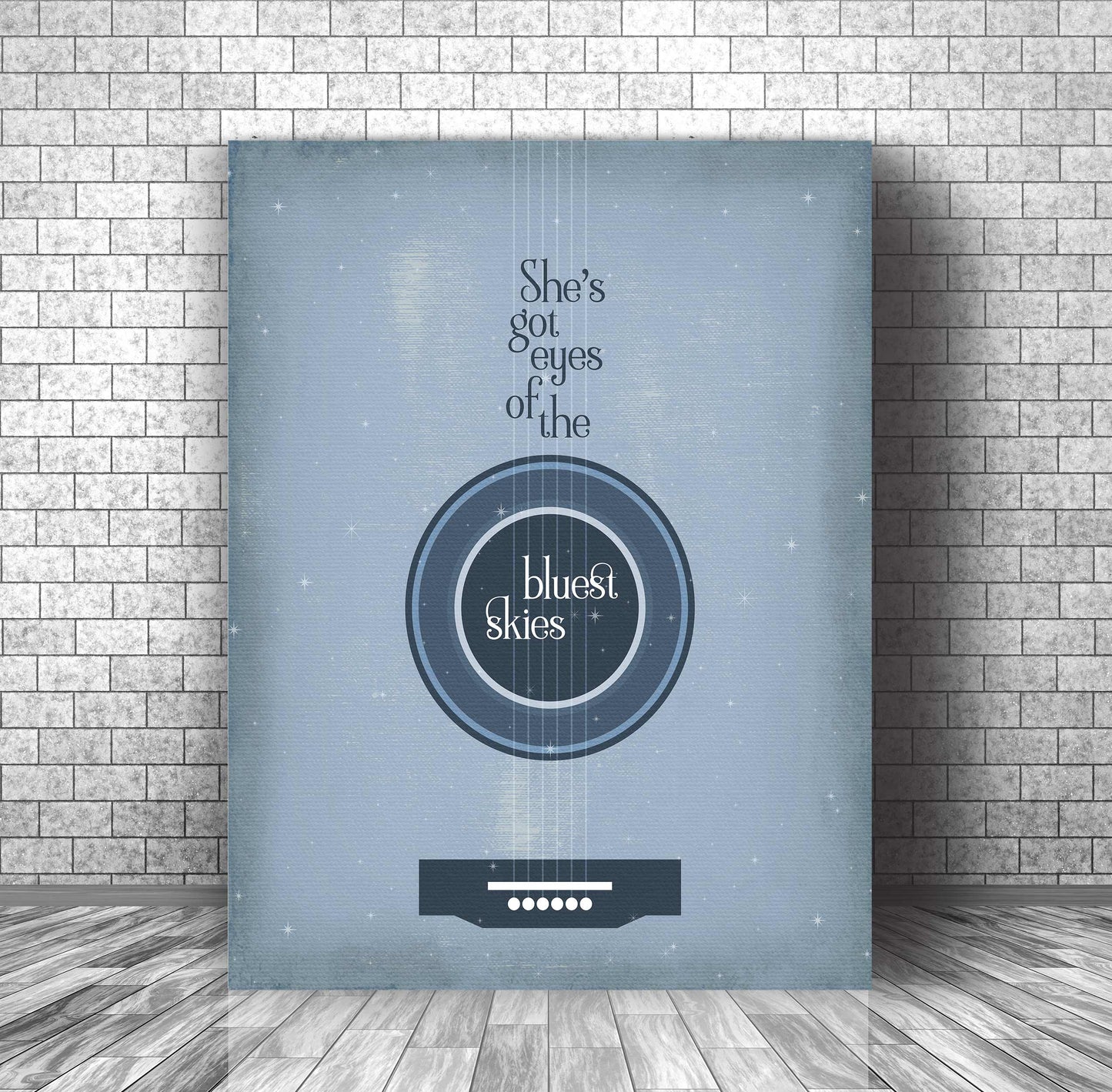 Sweet Child O' Mine by Guns n' Roses - Song Lyrics Music Art Song Lyrics Art Song Lyrics Art 11x14 Canvas Wrap