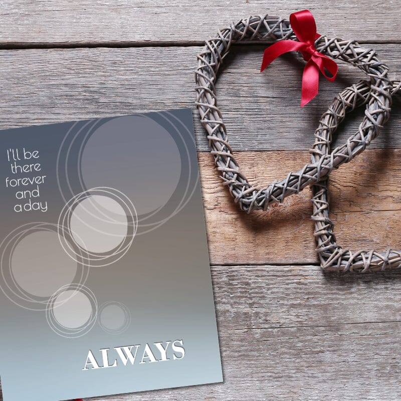 Always by Bon Jovi - Song Lyric Art Music Print Poster Song Lyrics Art Song Lyrics Art 8x10 Unframed Print