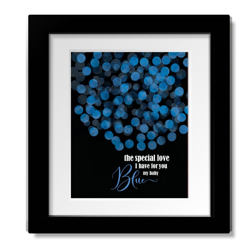 Baby Blue by Badfinger - 70s Music Quote Song Lyric Print Song Lyrics Art Song Lyrics Art 8x10 White Matted / Framed Print