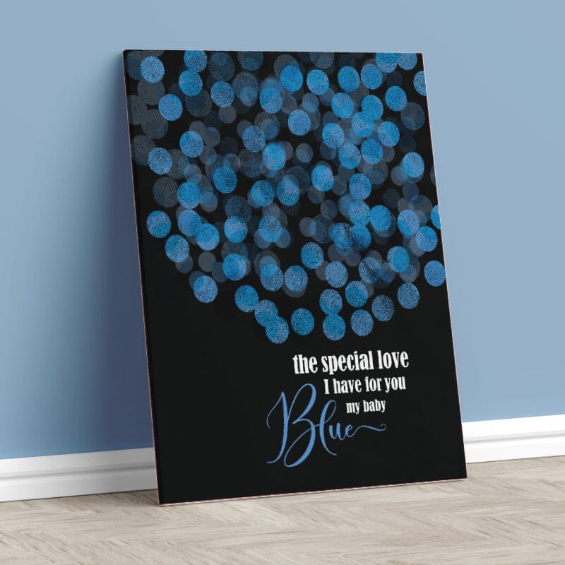 Baby Blue by Badfinger - 70s Music Quote Song Lyric Print Song Lyrics Art Song Lyrics Art 11x14 Canvas Wrap