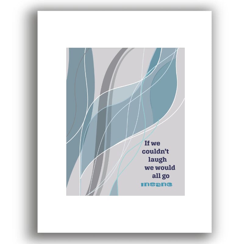 Changes in Latitude - Jimmy Buffett Song Lyric Art Print Song Lyrics Art Song Lyrics Art 8x10 White Matted Unframed Print