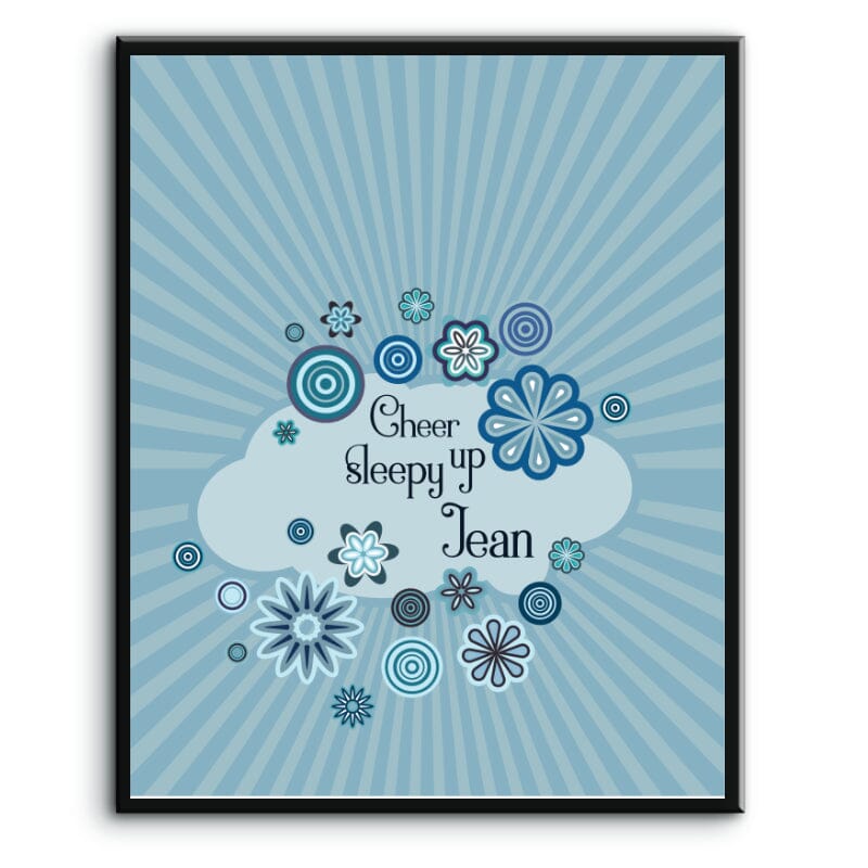 Day Dream Believer by the Monkees - 60s Love Song Lyric Art Song Lyrics Art Song Lyrics Art 8x10 Plaque Mount