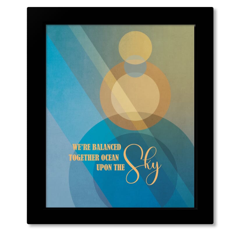 Dog and Butterfly by Heart - 70s Music Song Lyric Art Print Song Lyrics Art Song Lyrics Art 8x10 Framed Print (without mat)