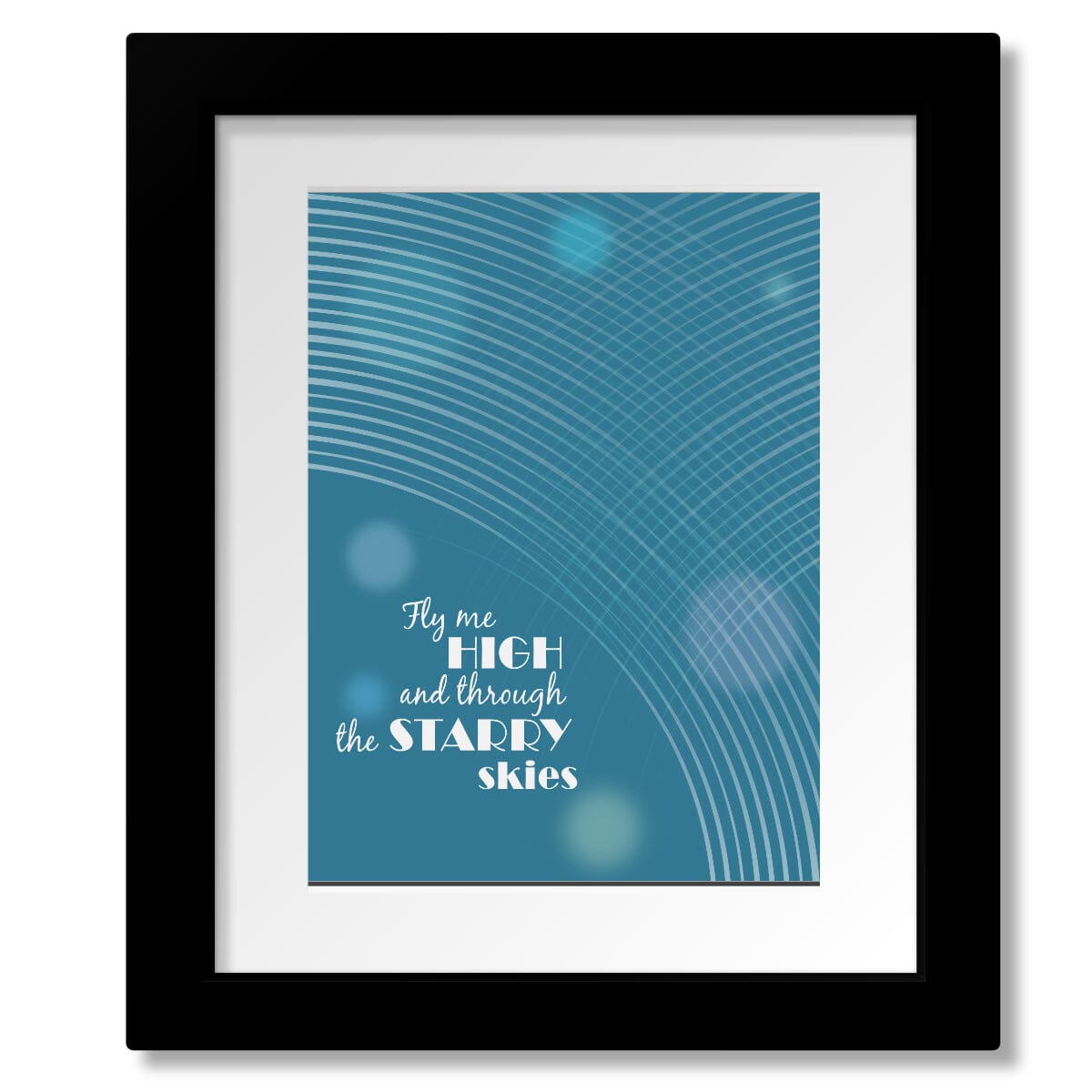 Dream Weaver by Gary Wright - 70s Song Lyric Quote Poster Song Lyrics Art Song Lyrics Art 8x10 Matted and Framed Print