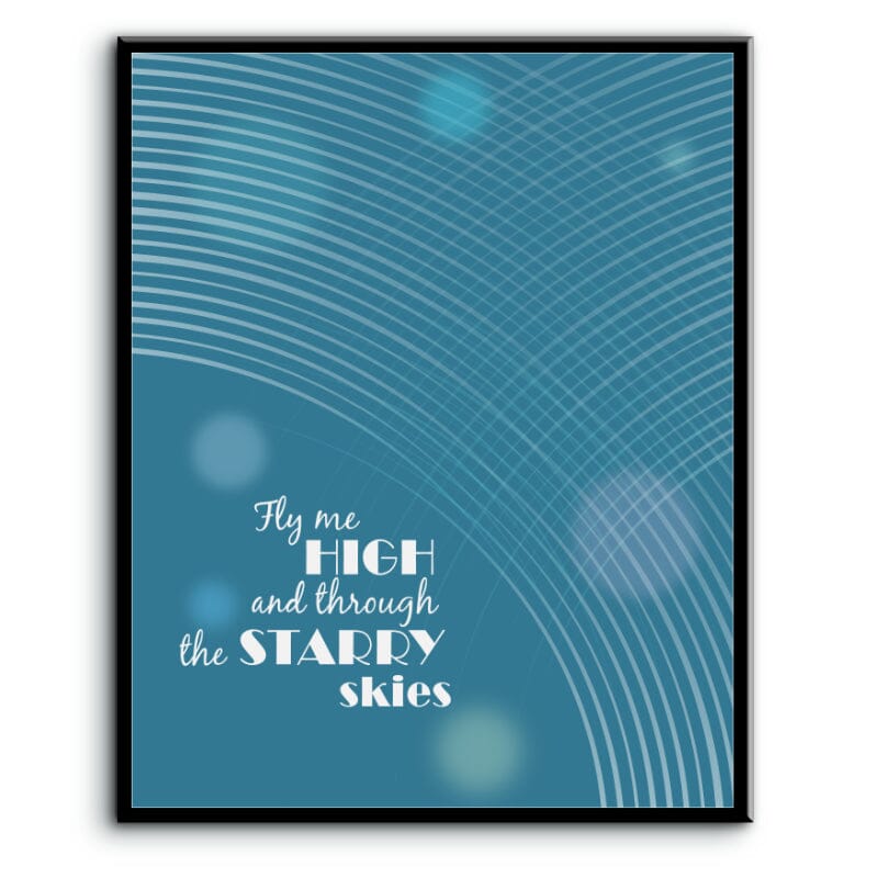 Dream Weaver by Gary Wright - 70s Song Lyric Quote Poster Song Lyrics Art Song Lyrics Art 8x10 Plaque Mount