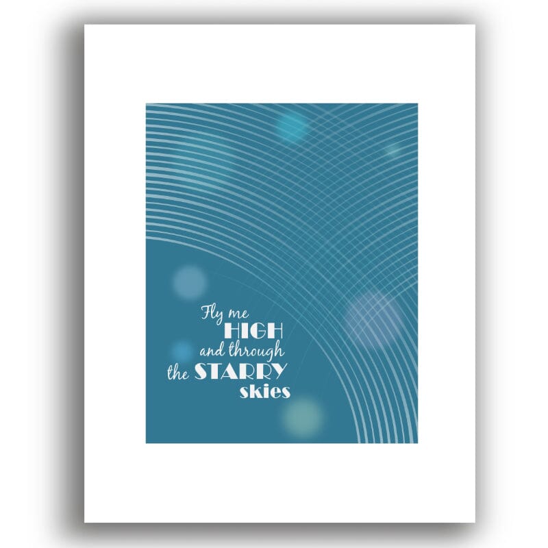 Dream Weaver by Gary Wright - 70s Song Lyric Quote Poster Song Lyrics Art Song Lyrics Art 8x10 White Matted Print