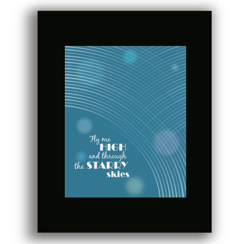 Dream Weaver by Gary Wright - 70s Song Lyric Quote Poster Song Lyrics Art Song Lyrics Art 8x10 Black Matted Unframed Print