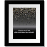 Enter Sandman by Metallica - Song Lyric Wall Visual Art Print