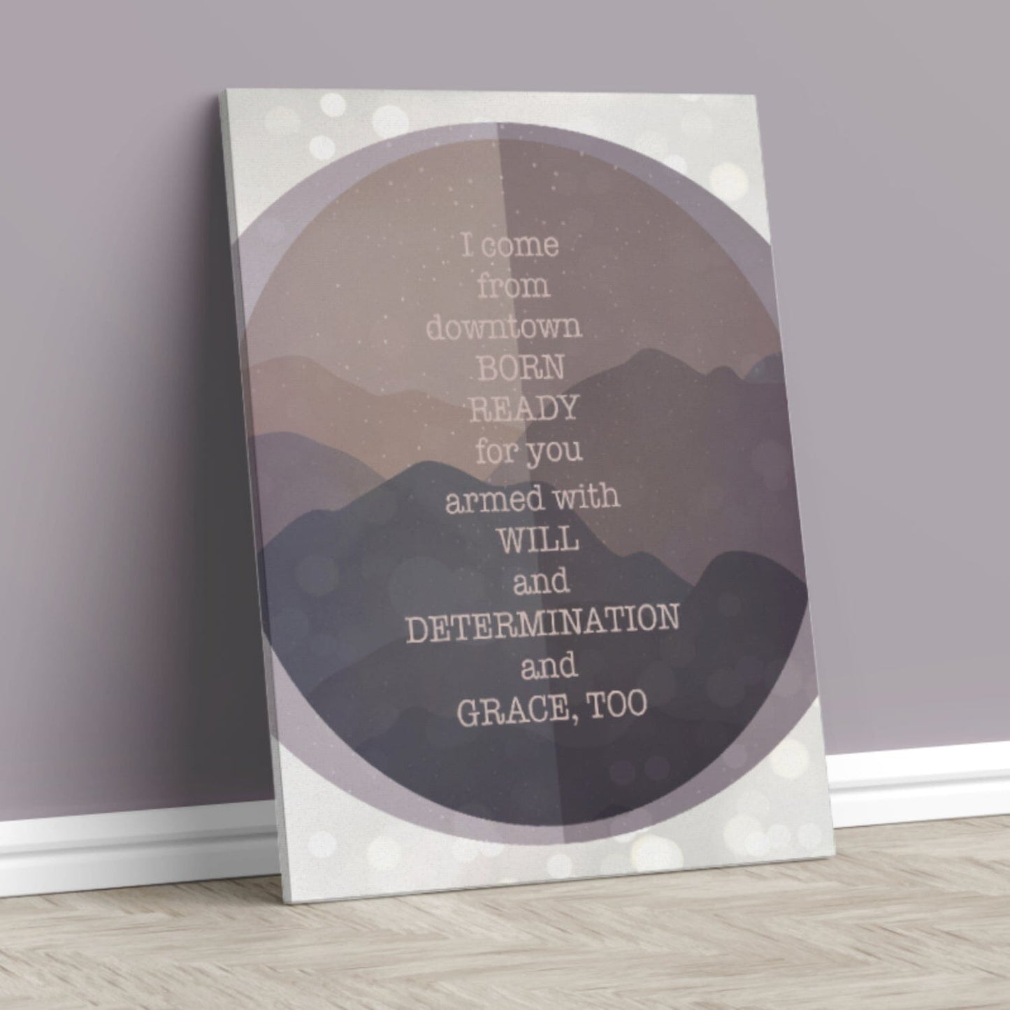 Grace, Too by the Tragically Hip - Music Quote Wall Decor Song Lyrics Art Song Lyrics Art 11x14 Canvas Wrap