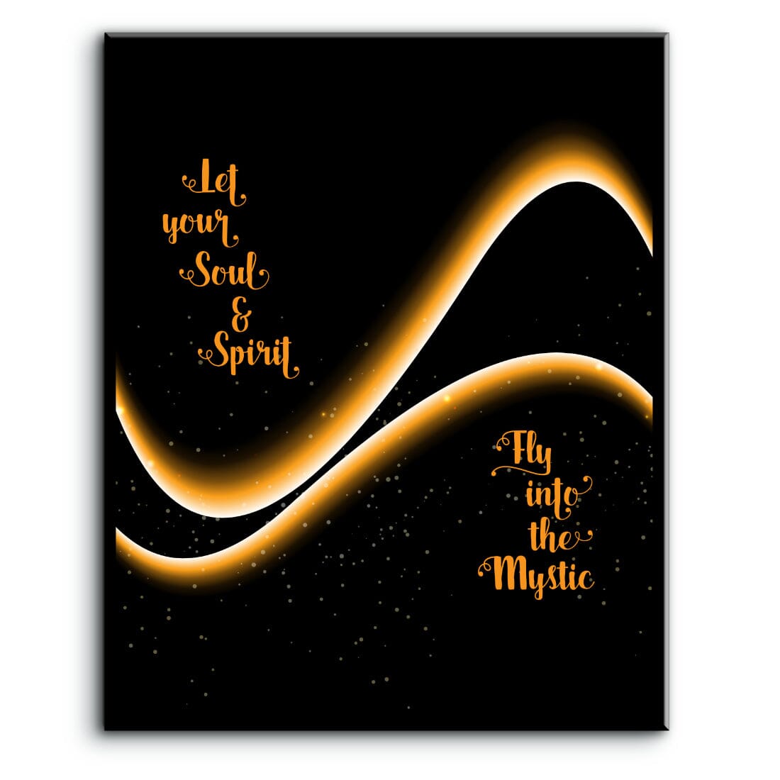 Into the Mystic by Van Morrison - Lyrical Art Music Poster Song Lyrics Art Song Lyrics Art 8x10 Plaque Mount