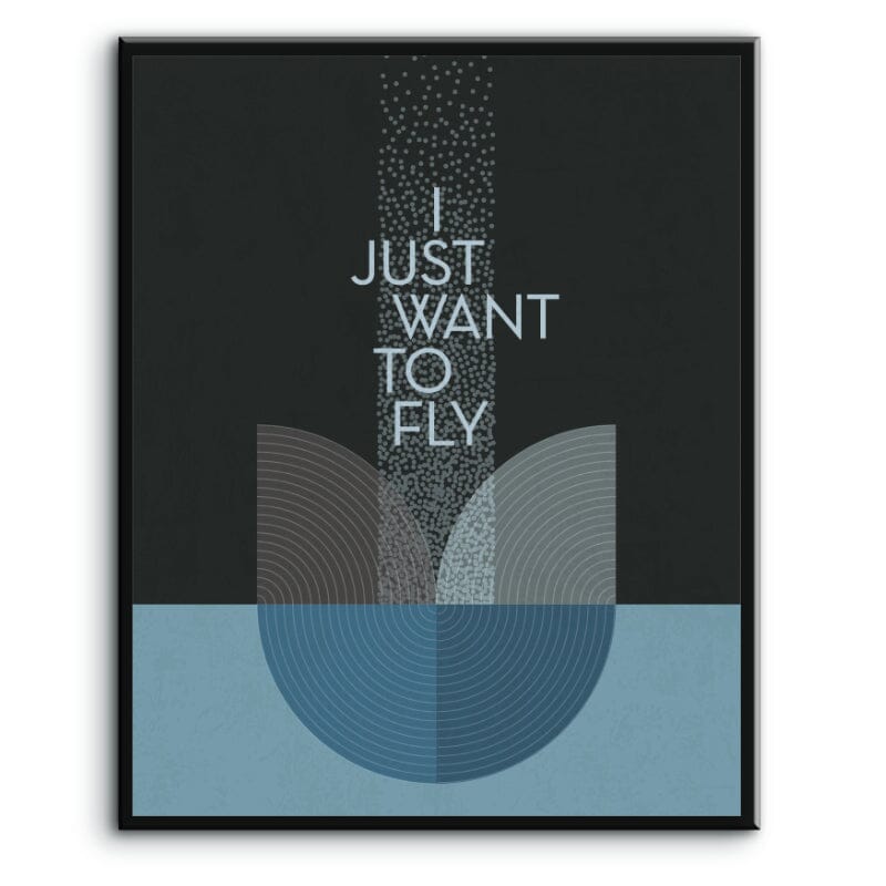 Live Forever by Oasis - Song Lyric Inspired Art Print Poster Song Lyrics Art Song Lyrics Art 8x10 Plaque Mount