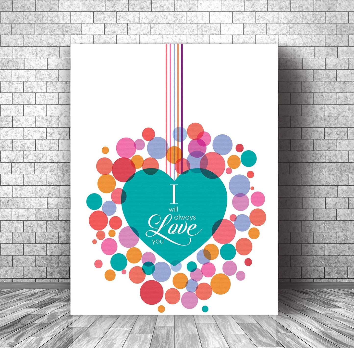 Love Song by The Cure - Wedding Song Lyric 80s Music Print Song Lyrics Art Song Lyrics Art 11x14 Canvas Wrap